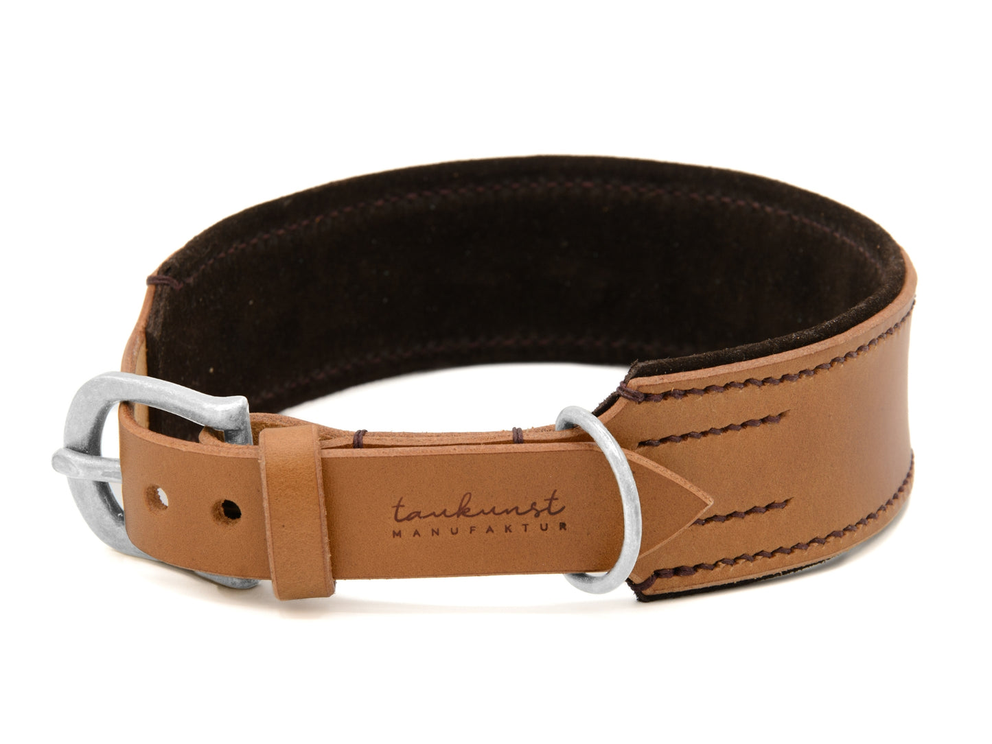 Lederhalsband 'Wildfang' Camel Lederhalsband 'Wildfang' Camel