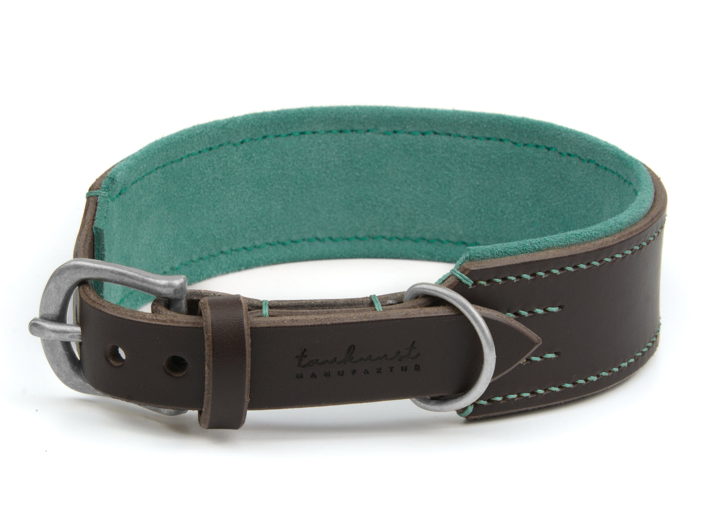 Lederhalsband 'Wildfang' Dunkelbraun Lederhalsband 'Wildfang' Dunkelbraun