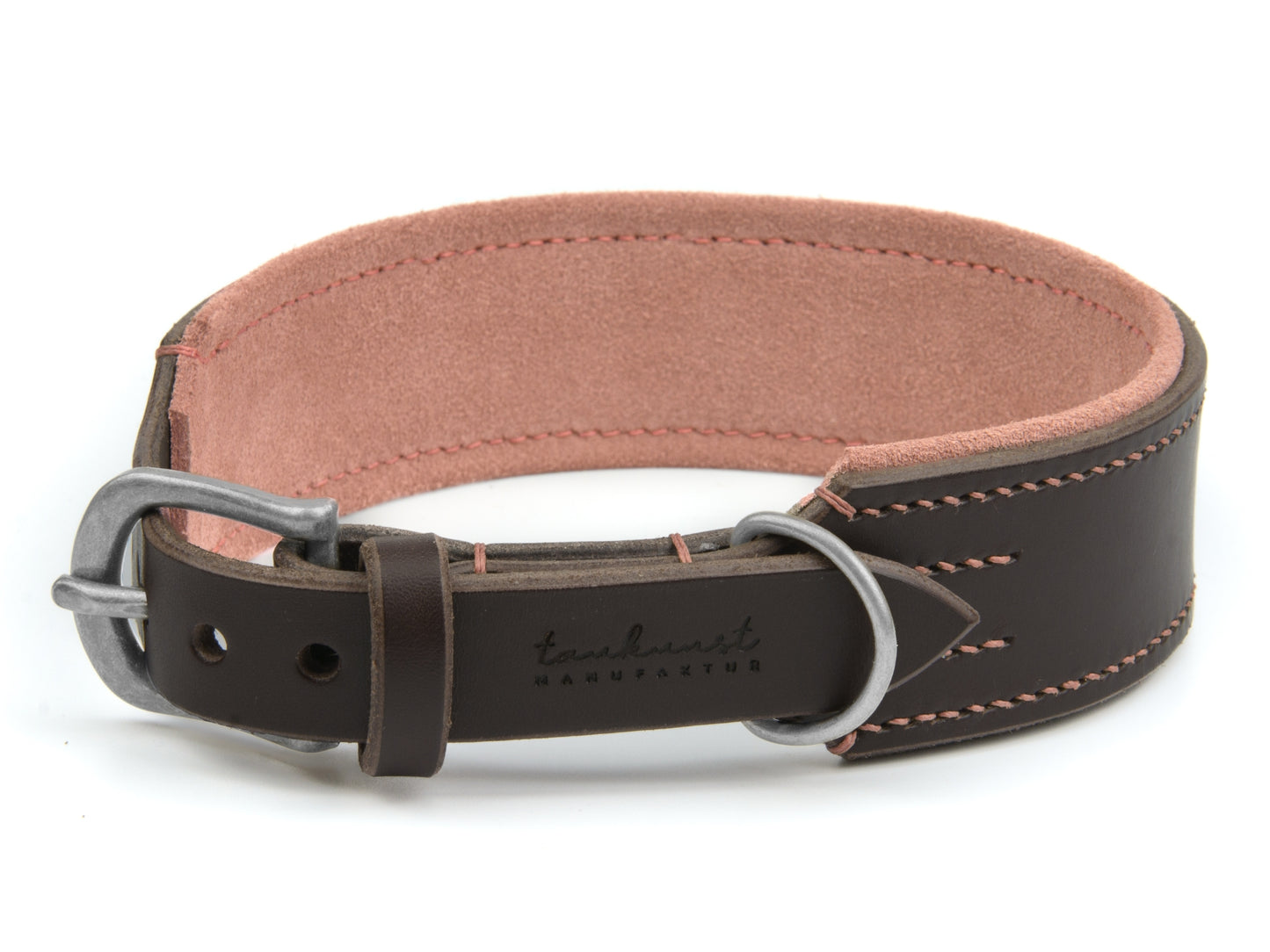 Lederhalsband 'Wildfang' Dunkelbraun Lederhalsband 'Wildfang' Dunkelbraun