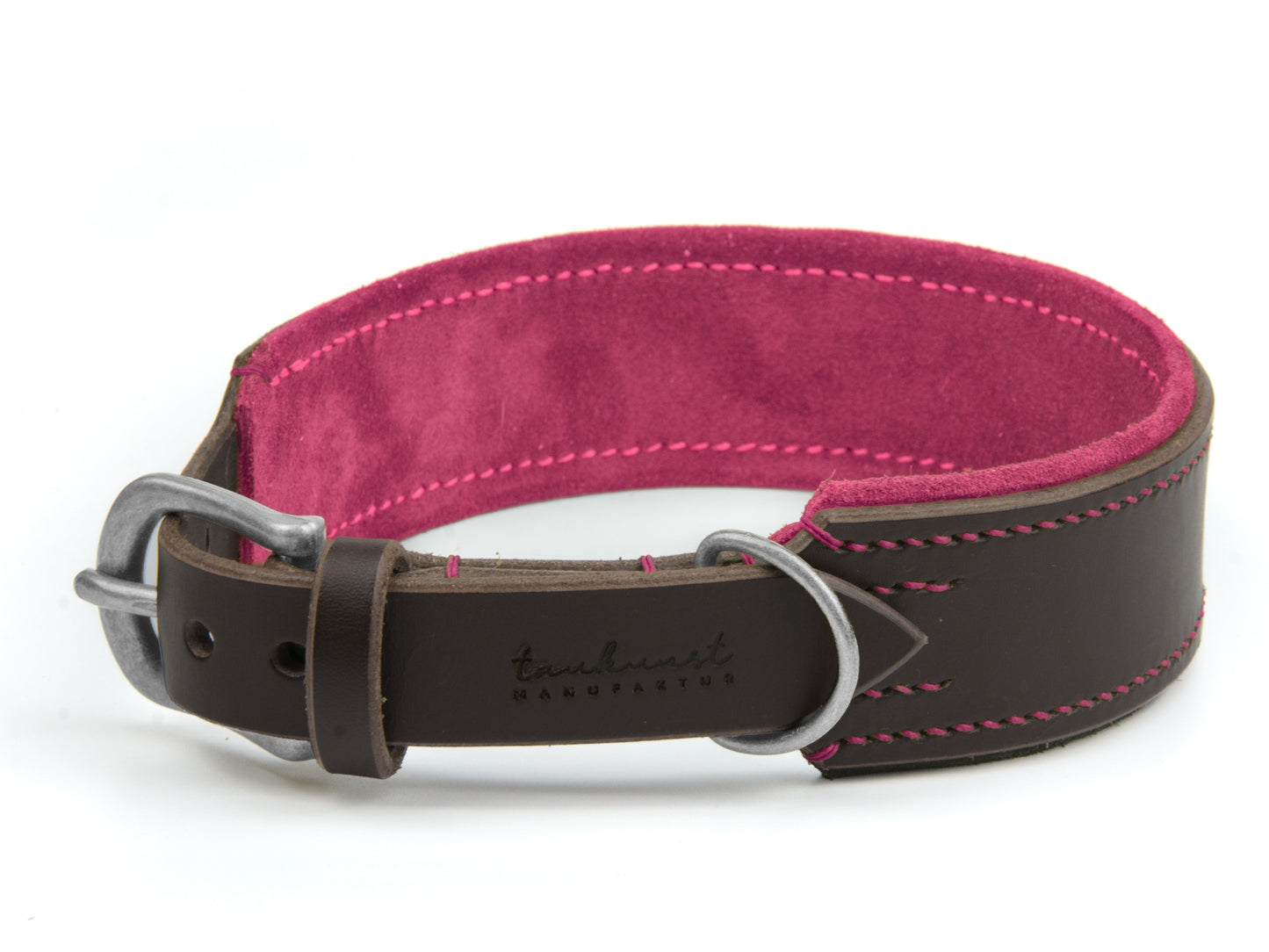 Lederhalsband 'Wildfang' Dunkelbraun Lederhalsband 'Wildfang' Dunkelbraun