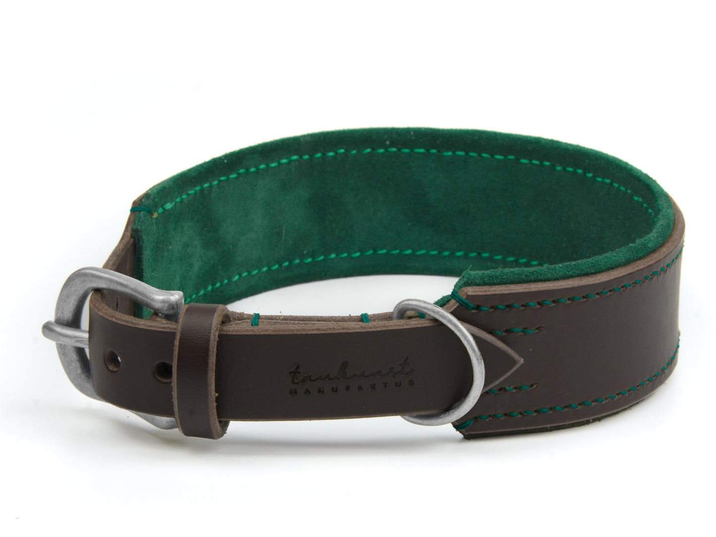 Lederhalsband 'Wildfang' Dunkelbraun Lederhalsband 'Wildfang' Dunkelbraun