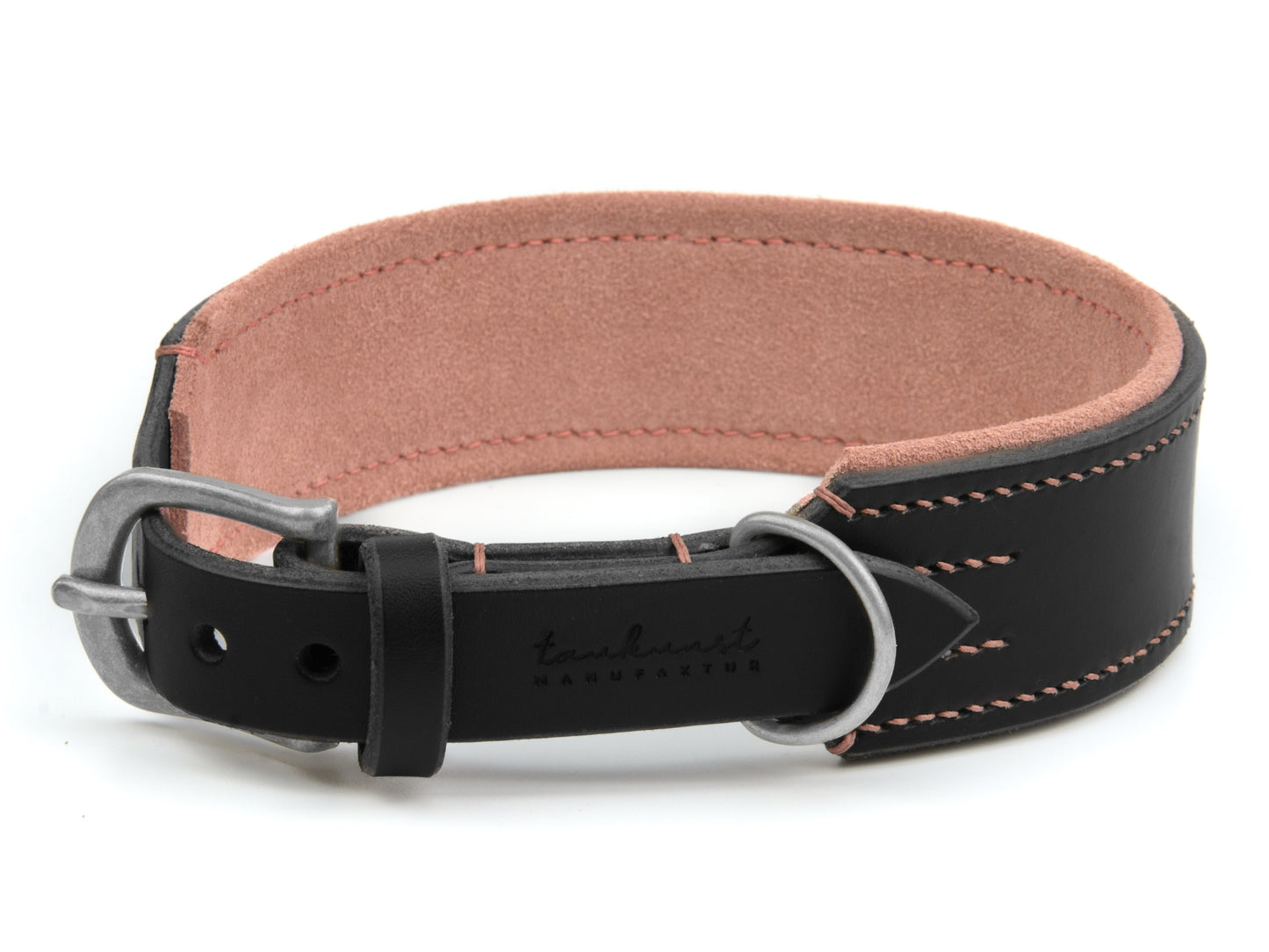 Lederhalsband 'Wildfang' Schwarz Lederhalsband 'Wildfang' Schwarz