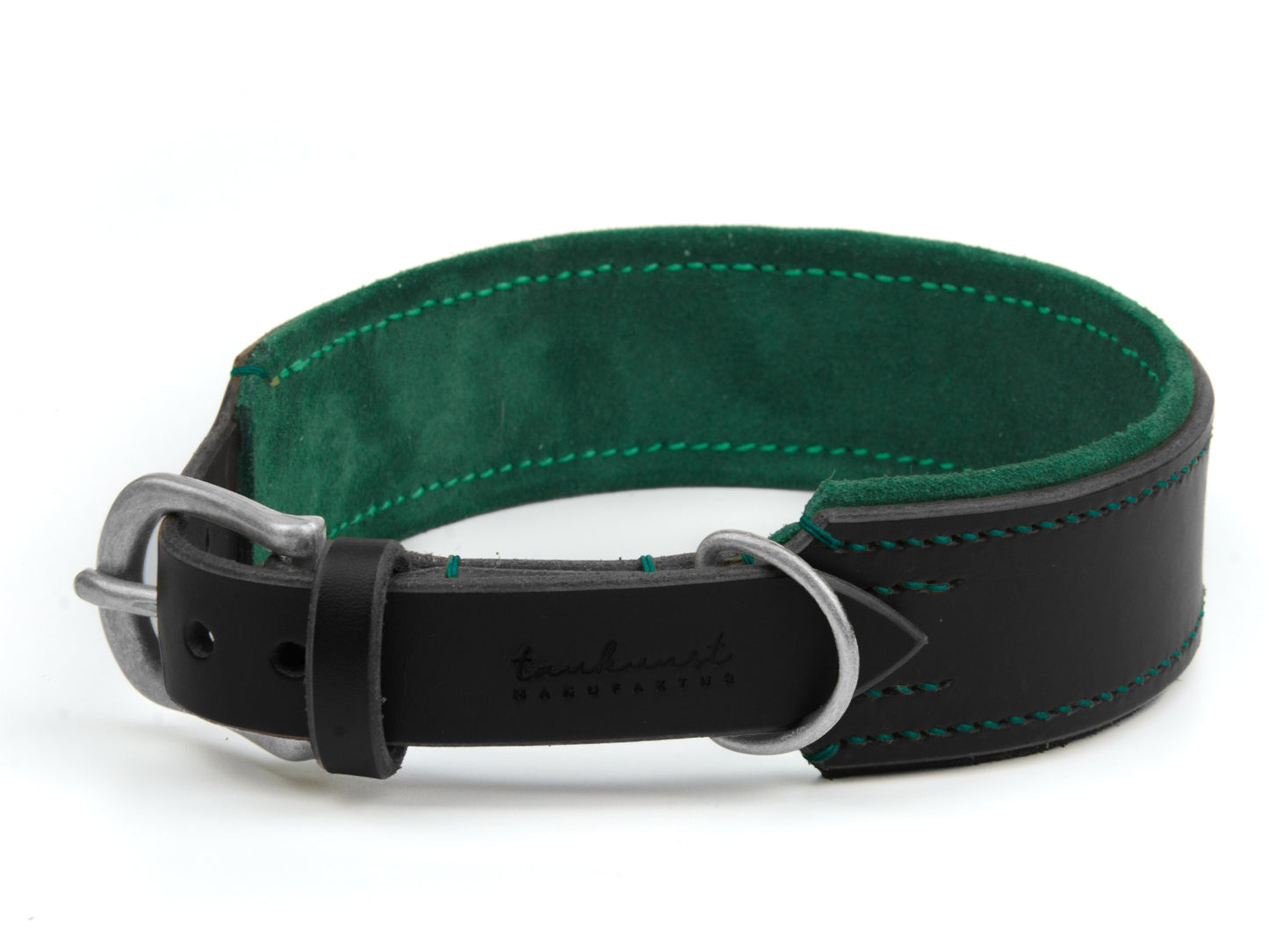 Lederhalsband 'Wildfang' Schwarz Lederhalsband 'Wildfang' Schwarz