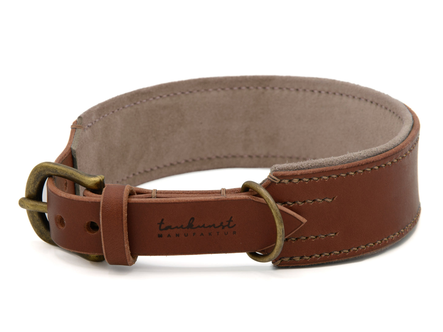 Lederhalsband 'Wildfang' Braun Lederhalsband 'Wildfang' Braun