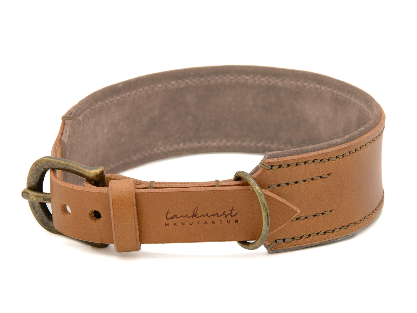 Lederhalsband 'Wildfang' Camel Lederhalsband 'Wildfang' Camel