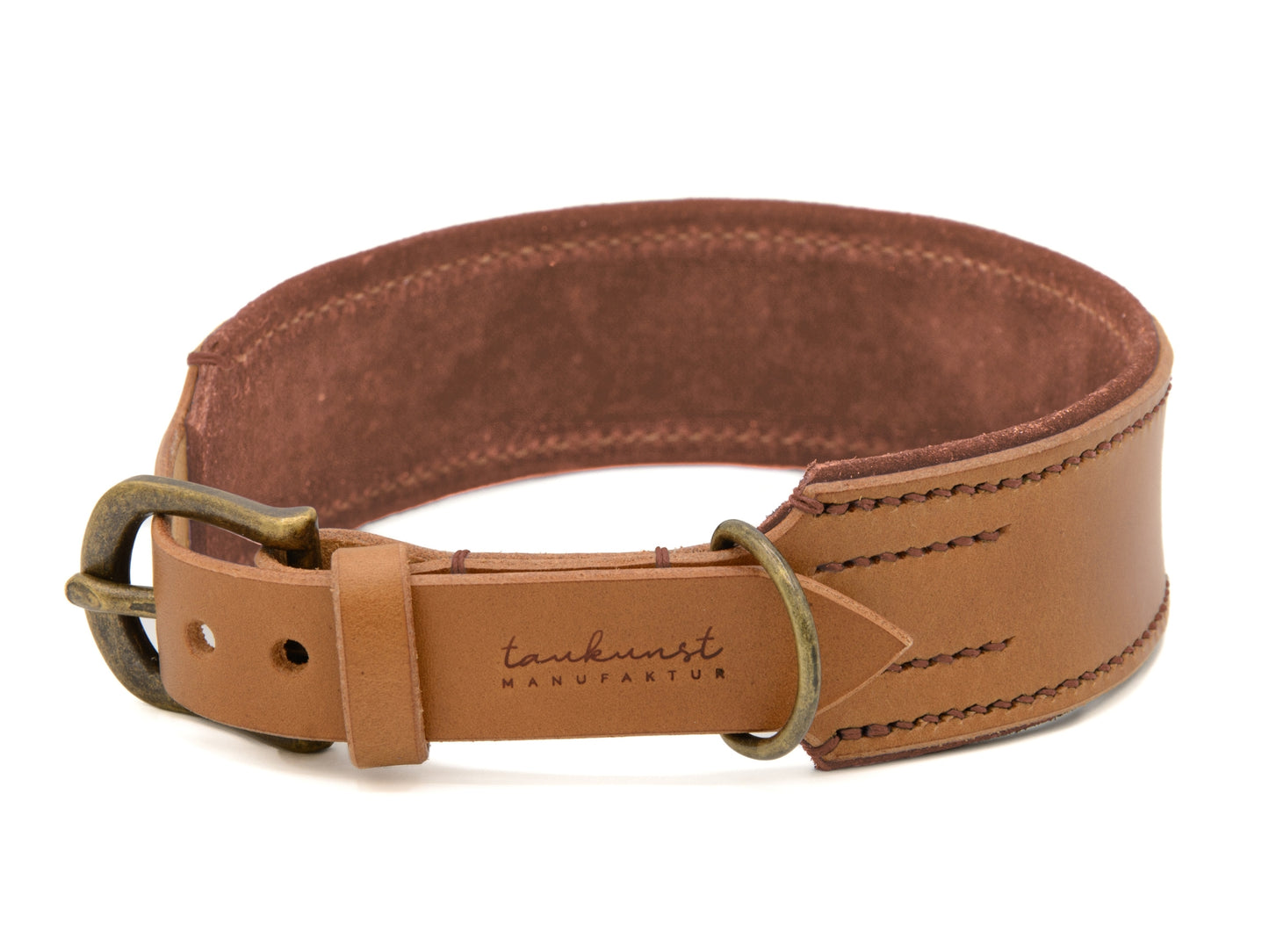 Lederhalsband 'Wildfang' Camel Lederhalsband 'Wildfang' Camel