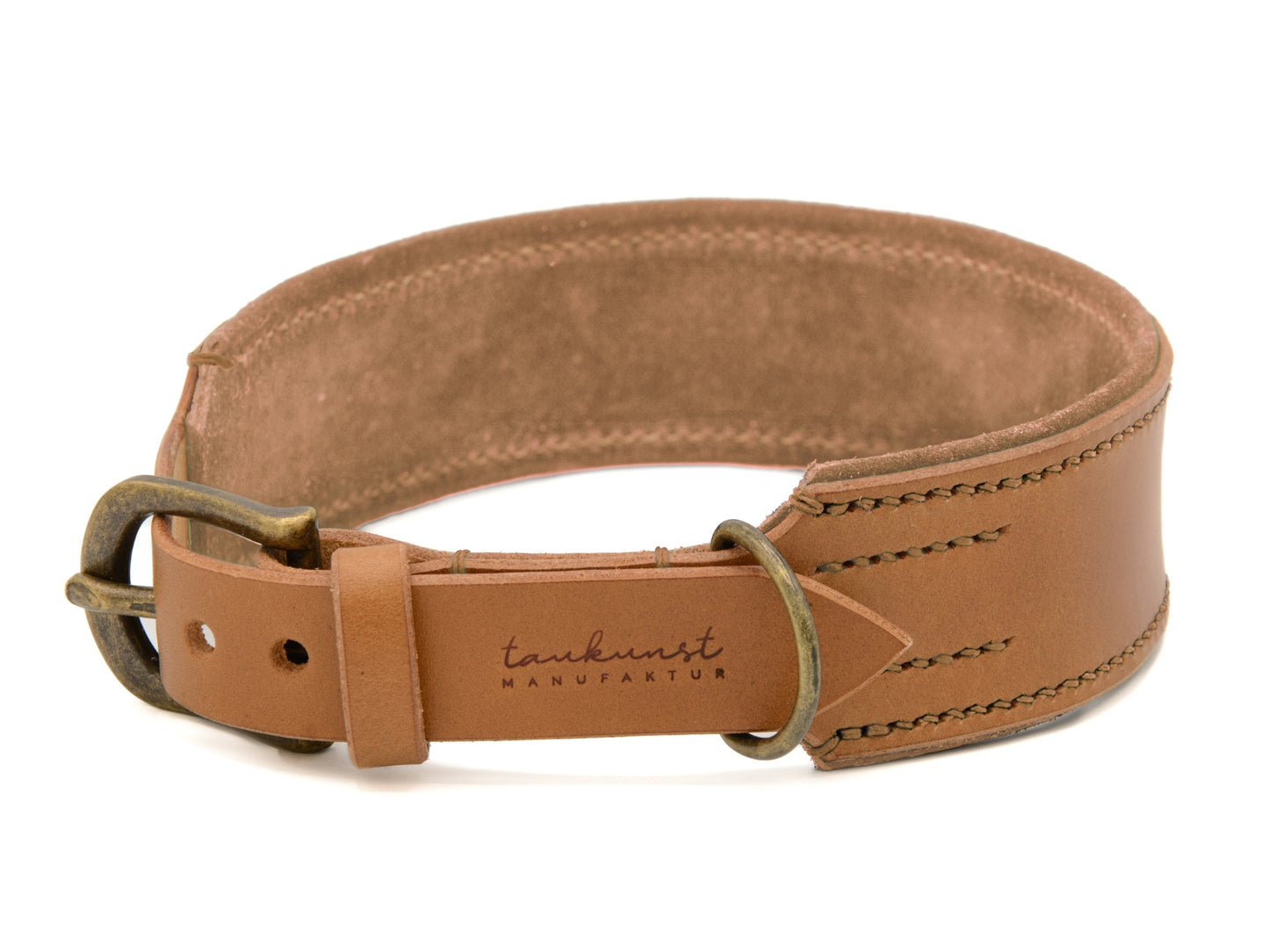 Lederhalsband 'Wildfang' Camel Lederhalsband 'Wildfang' Camel