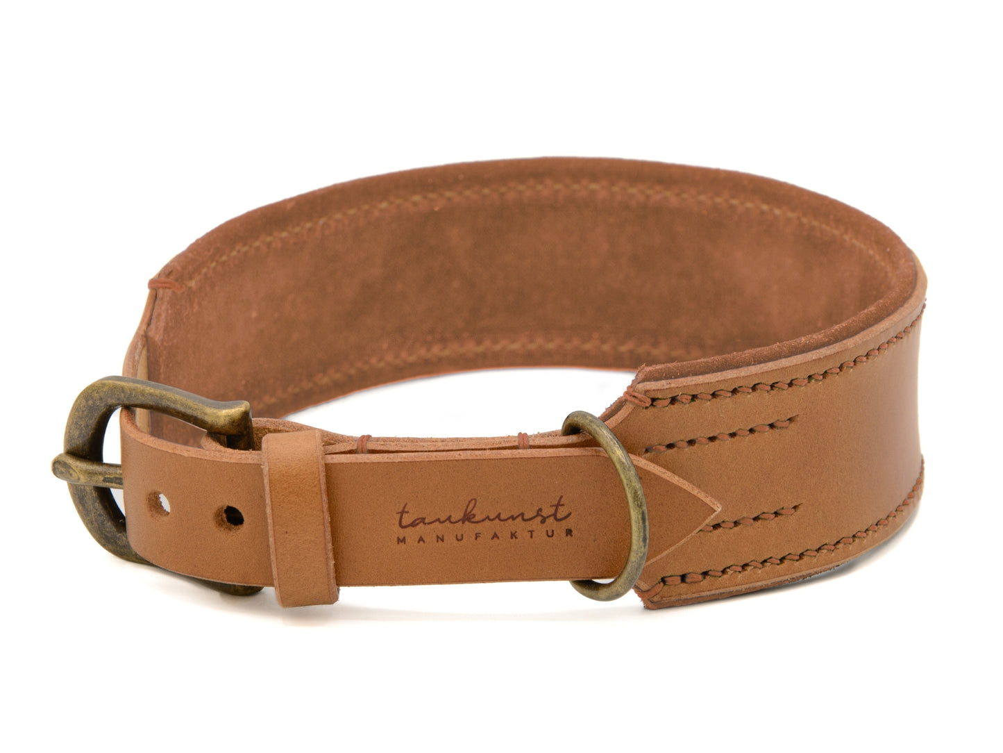 Lederhalsband 'Wildfang' Camel Lederhalsband 'Wildfang' Camel
