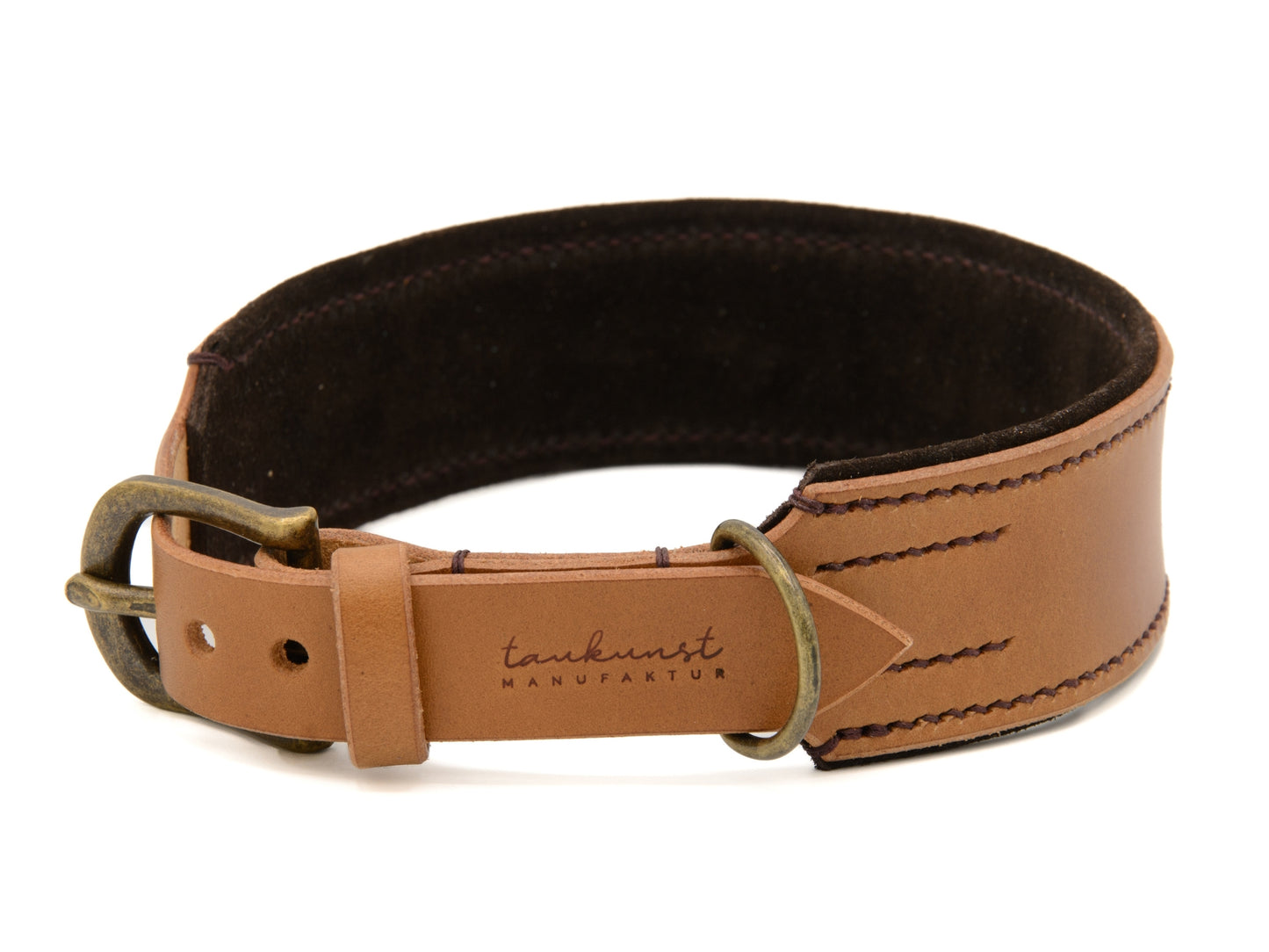 Lederhalsband 'Wildfang' Camel Lederhalsband 'Wildfang' Camel
