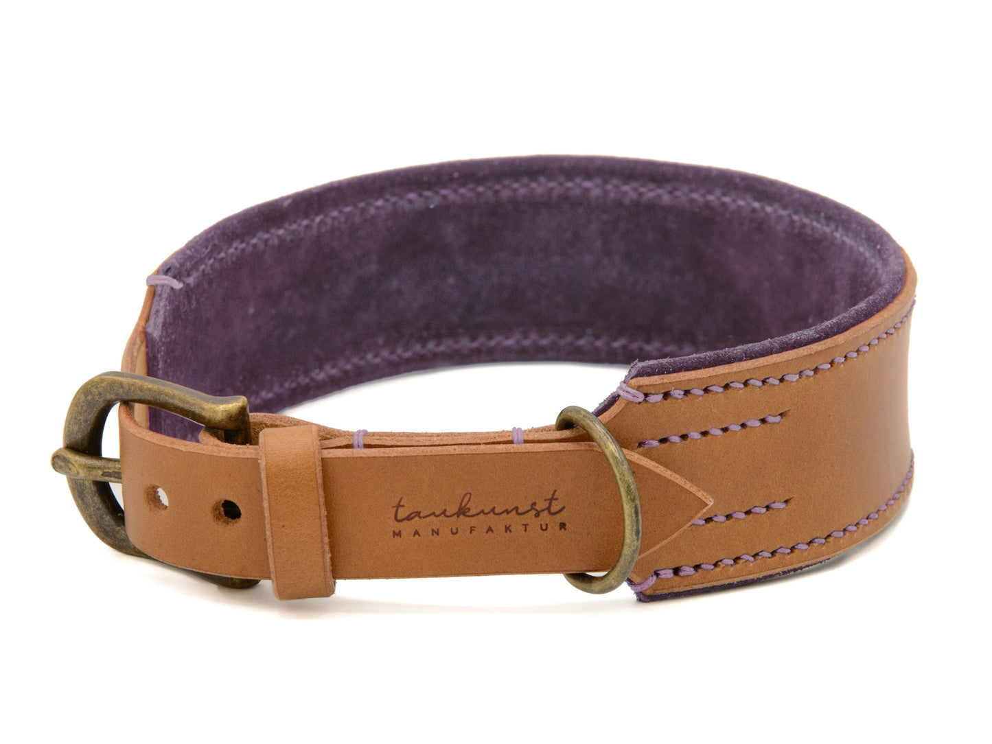 Lederhalsband 'Wildfang' Camel Lederhalsband 'Wildfang' Camel