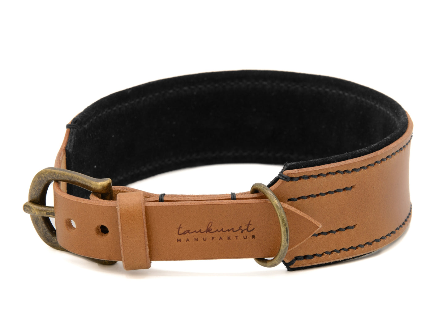 Lederhalsband 'Wildfang' Camel Lederhalsband 'Wildfang' Camel