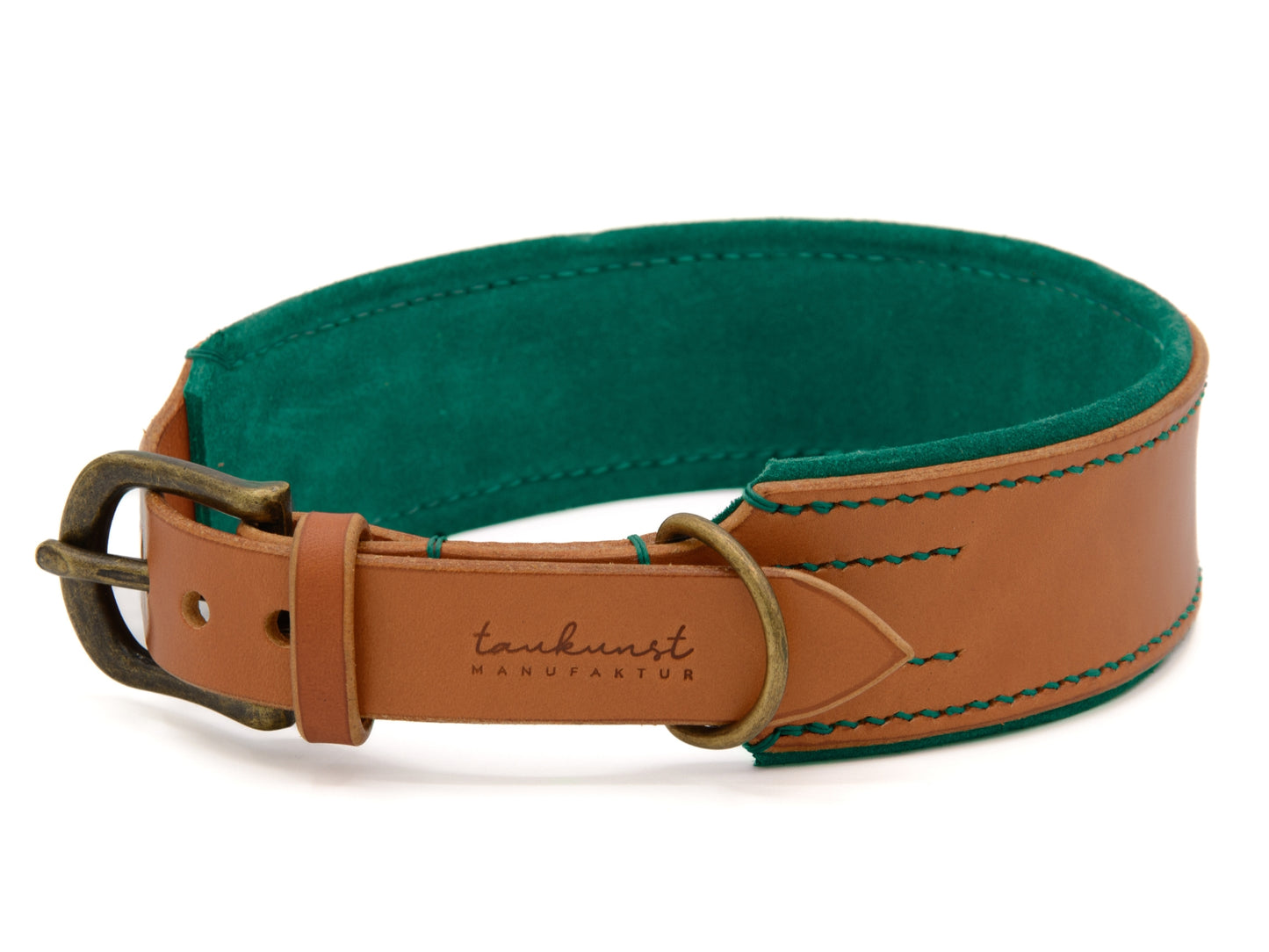 Lederhalsband 'Wildfang' Cognac Lederhalsband 'Wildfang' Cognac