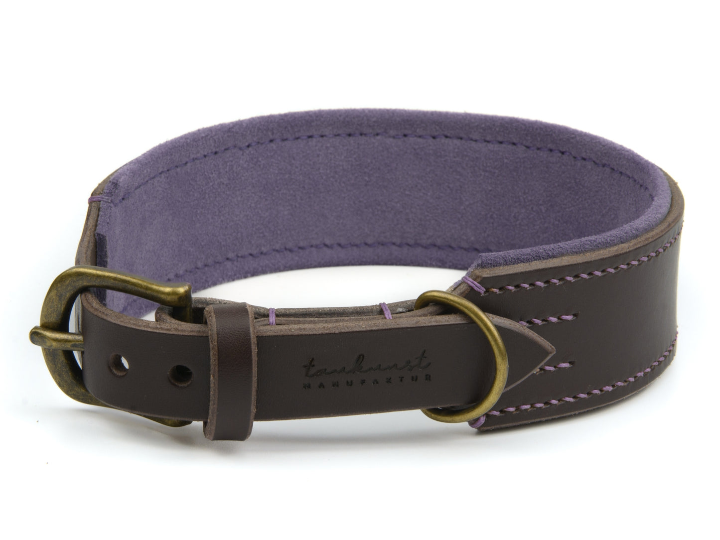 Lederhalsband 'Wildfang' Dunkelbraun Lederhalsband 'Wildfang' Dunkelbraun