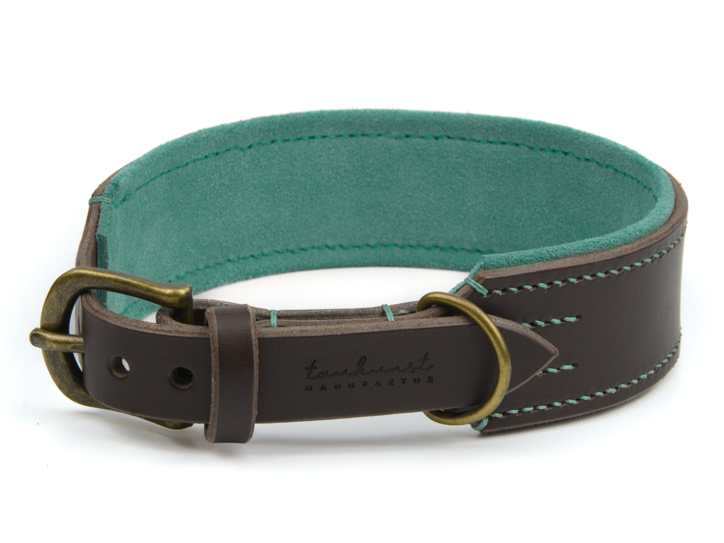 Lederhalsband 'Wildfang' Dunkelbraun Lederhalsband 'Wildfang' Dunkelbraun