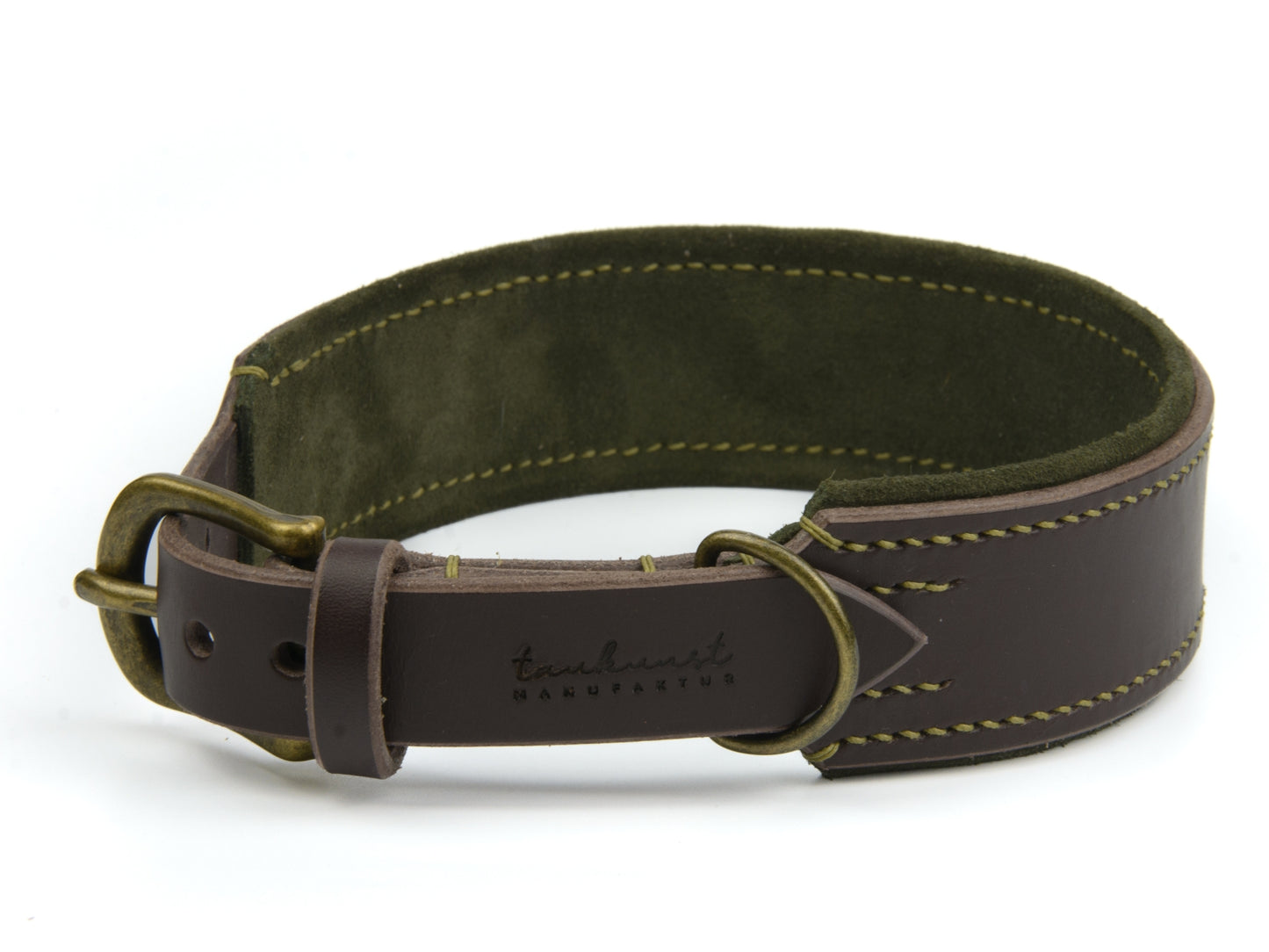 Lederhalsband 'Wildfang' Dunkelbraun Lederhalsband 'Wildfang' Dunkelbraun