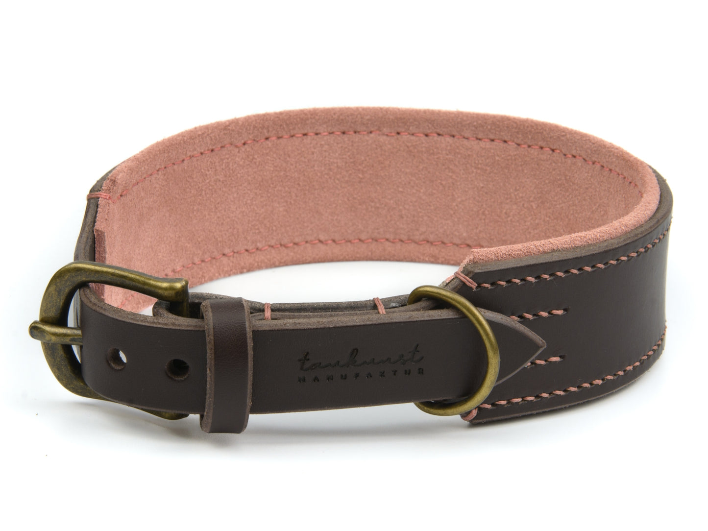 Lederhalsband 'Wildfang' Dunkelbraun Lederhalsband 'Wildfang' Dunkelbraun