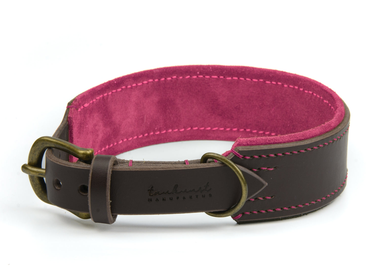 Lederhalsband 'Wildfang' Dunkelbraun Lederhalsband 'Wildfang' Dunkelbraun