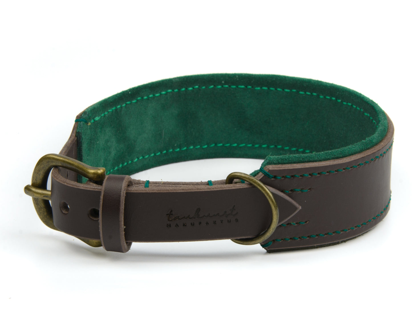 Lederhalsband 'Wildfang' Dunkelbraun Lederhalsband 'Wildfang' Dunkelbraun