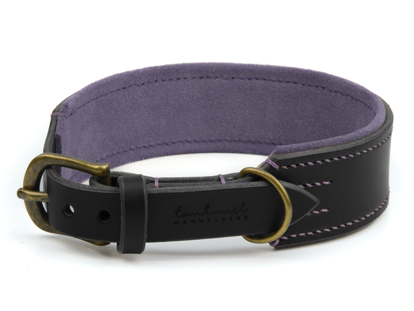 Lederhalsband 'Wildfang' Schwarz Lederhalsband 'Wildfang' Schwarz