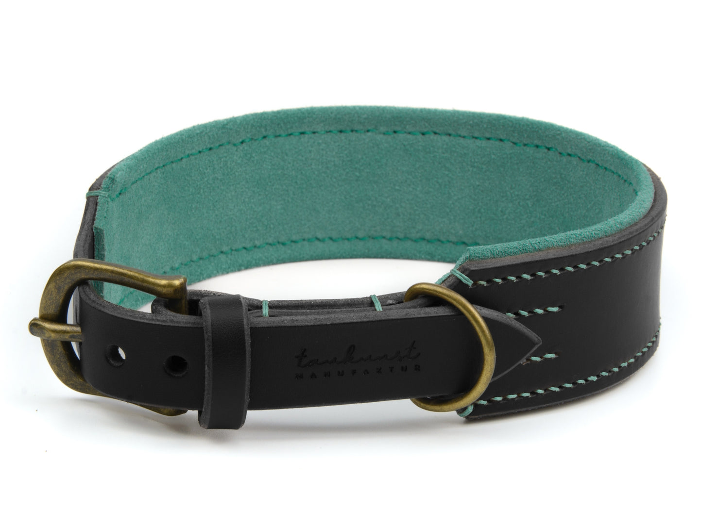 Lederhalsband 'Wildfang' Schwarz Lederhalsband 'Wildfang' Schwarz