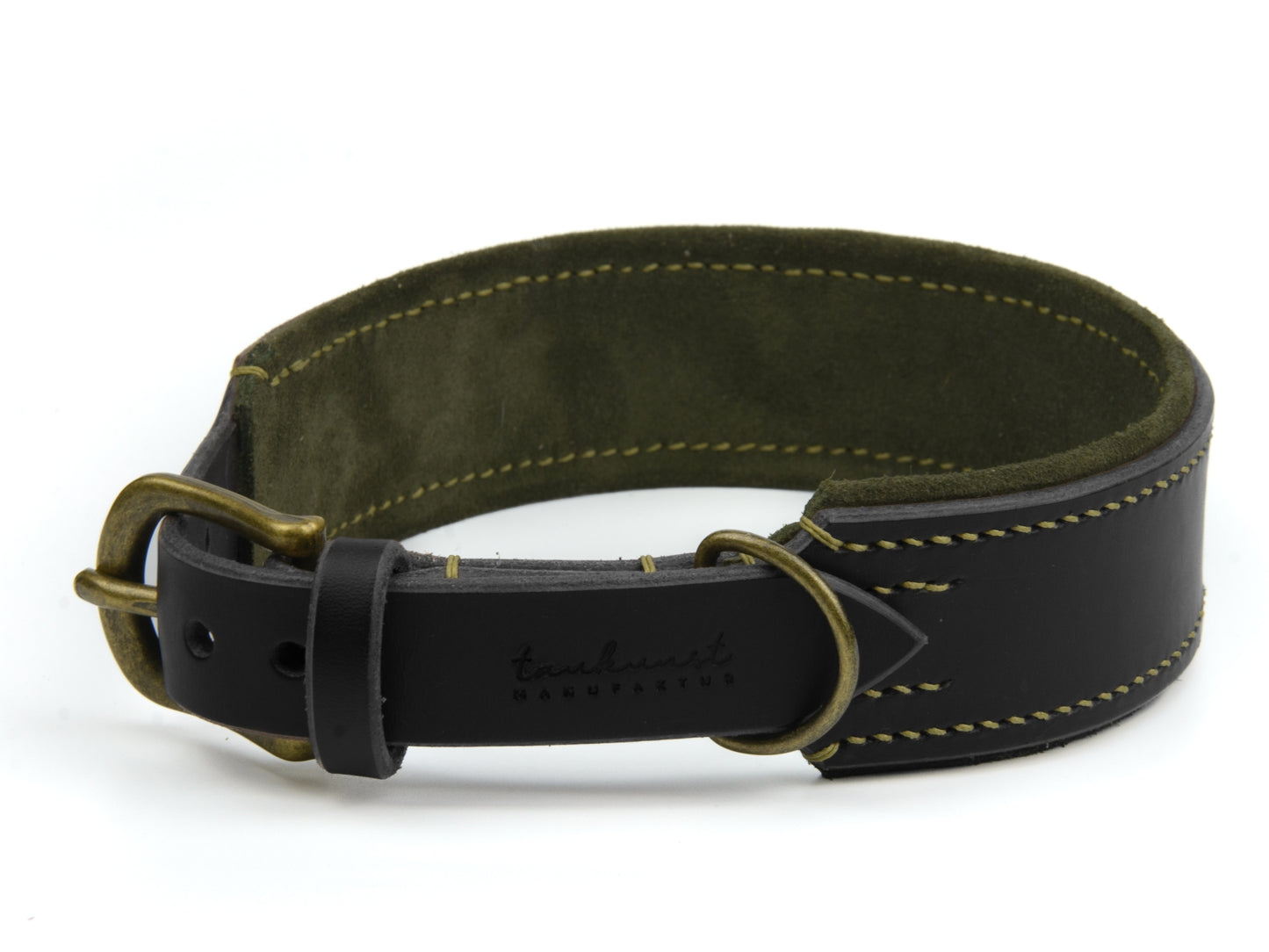 Lederhalsband 'Wildfang' Schwarz Lederhalsband 'Wildfang' Schwarz
