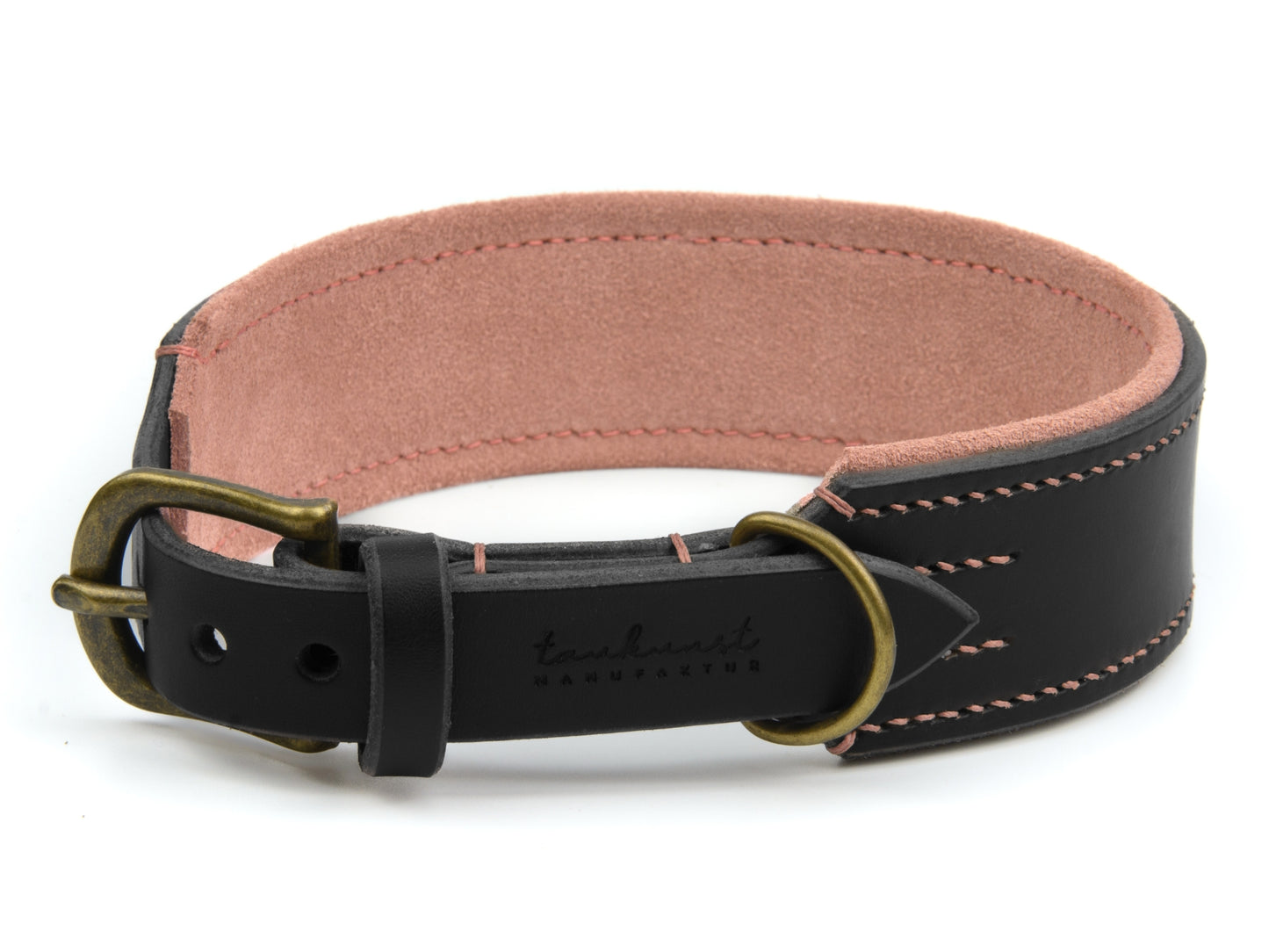 Lederhalsband 'Wildfang' Schwarz Lederhalsband 'Wildfang' Schwarz