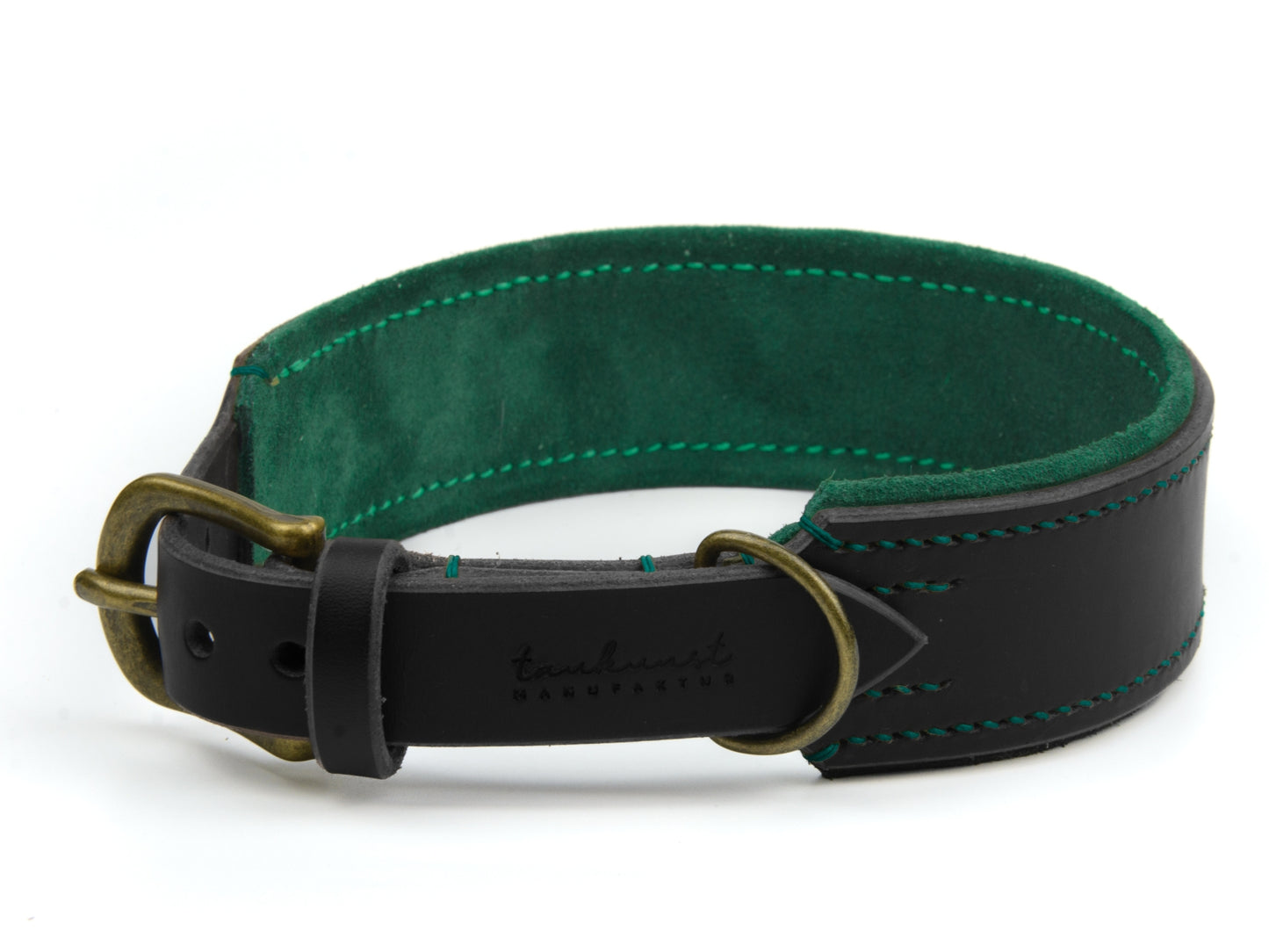Lederhalsband 'Wildfang' Schwarz Lederhalsband 'Wildfang' Schwarz
