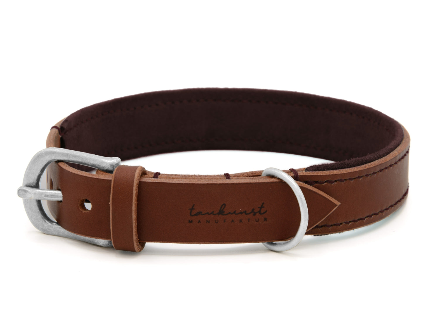 Lederhalsband 'Wildfang' Braun Lederhalsband 'Wildfang' Braun