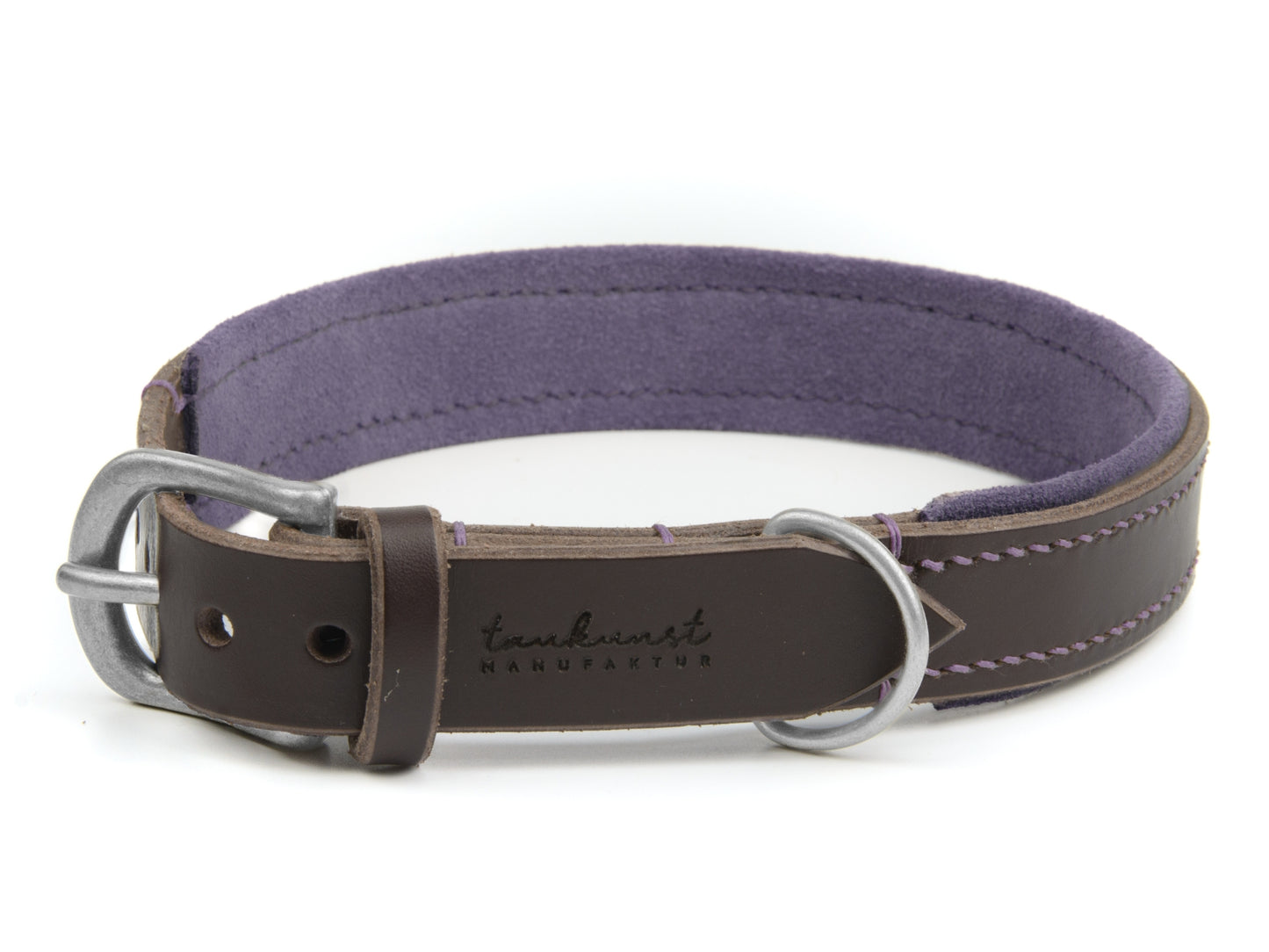 Lederhalsband 'Wildfang' Dunkelbraun Lederhalsband 'Wildfang' Dunkelbraun