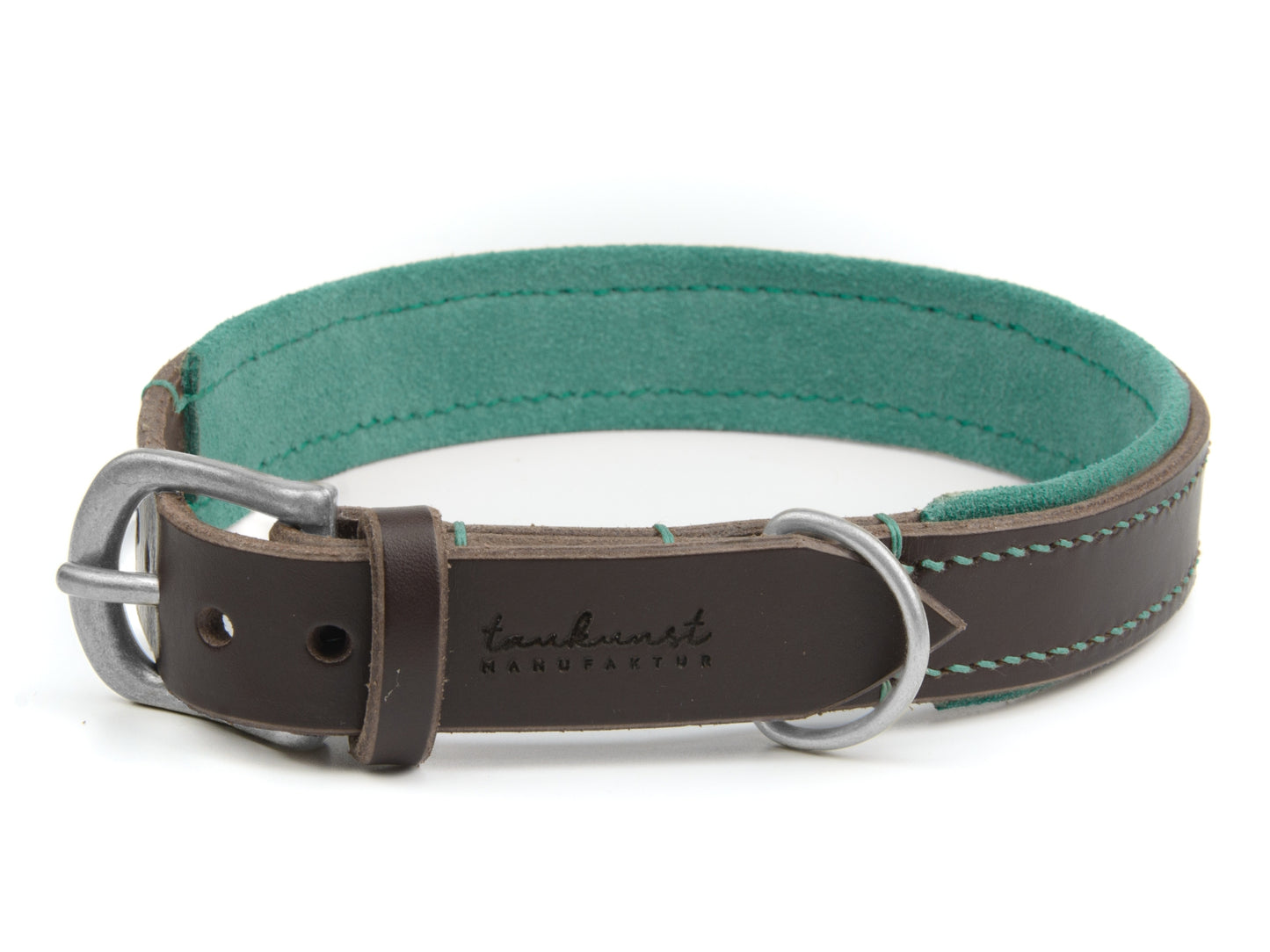 Lederhalsband 'Wildfang' Dunkelbraun Lederhalsband 'Wildfang' Dunkelbraun