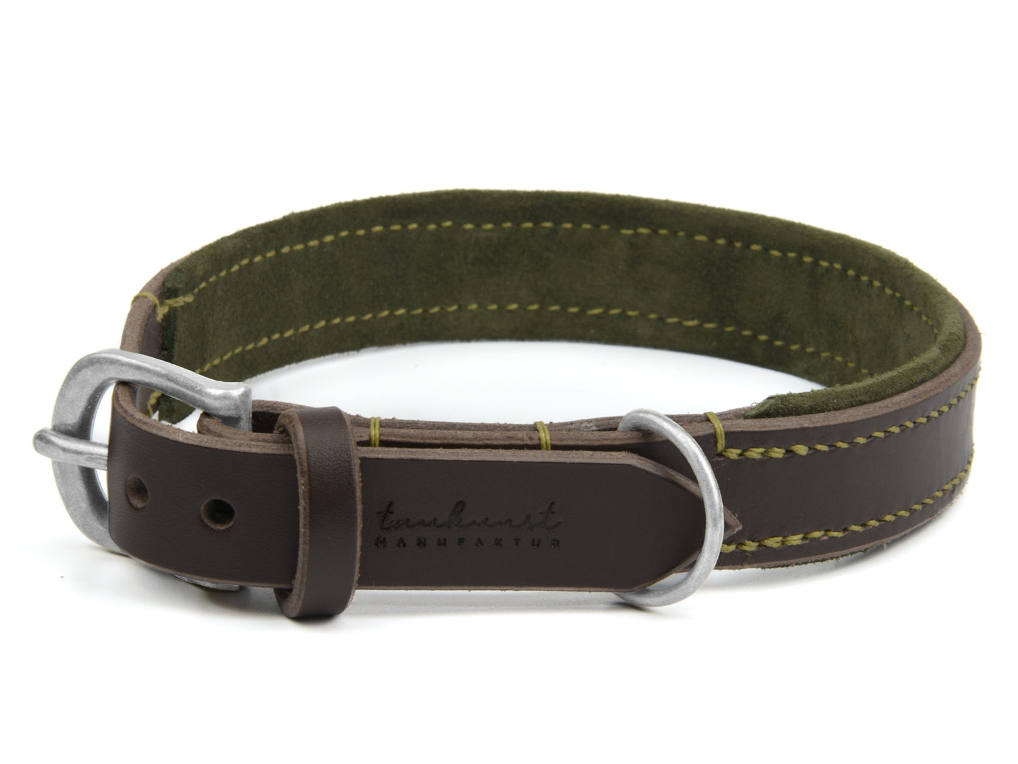 Lederhalsband 'Wildfang' Dunkelbraun Lederhalsband 'Wildfang' Dunkelbraun