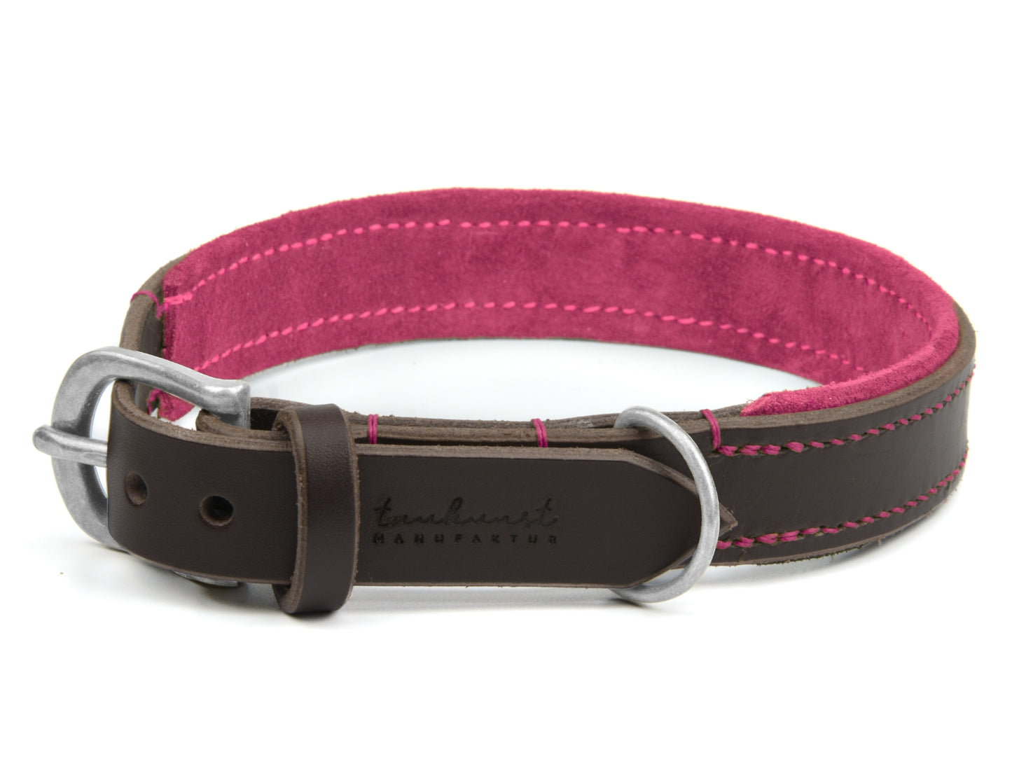Lederhalsband 'Wildfang' Dunkelbraun Lederhalsband 'Wildfang' Dunkelbraun