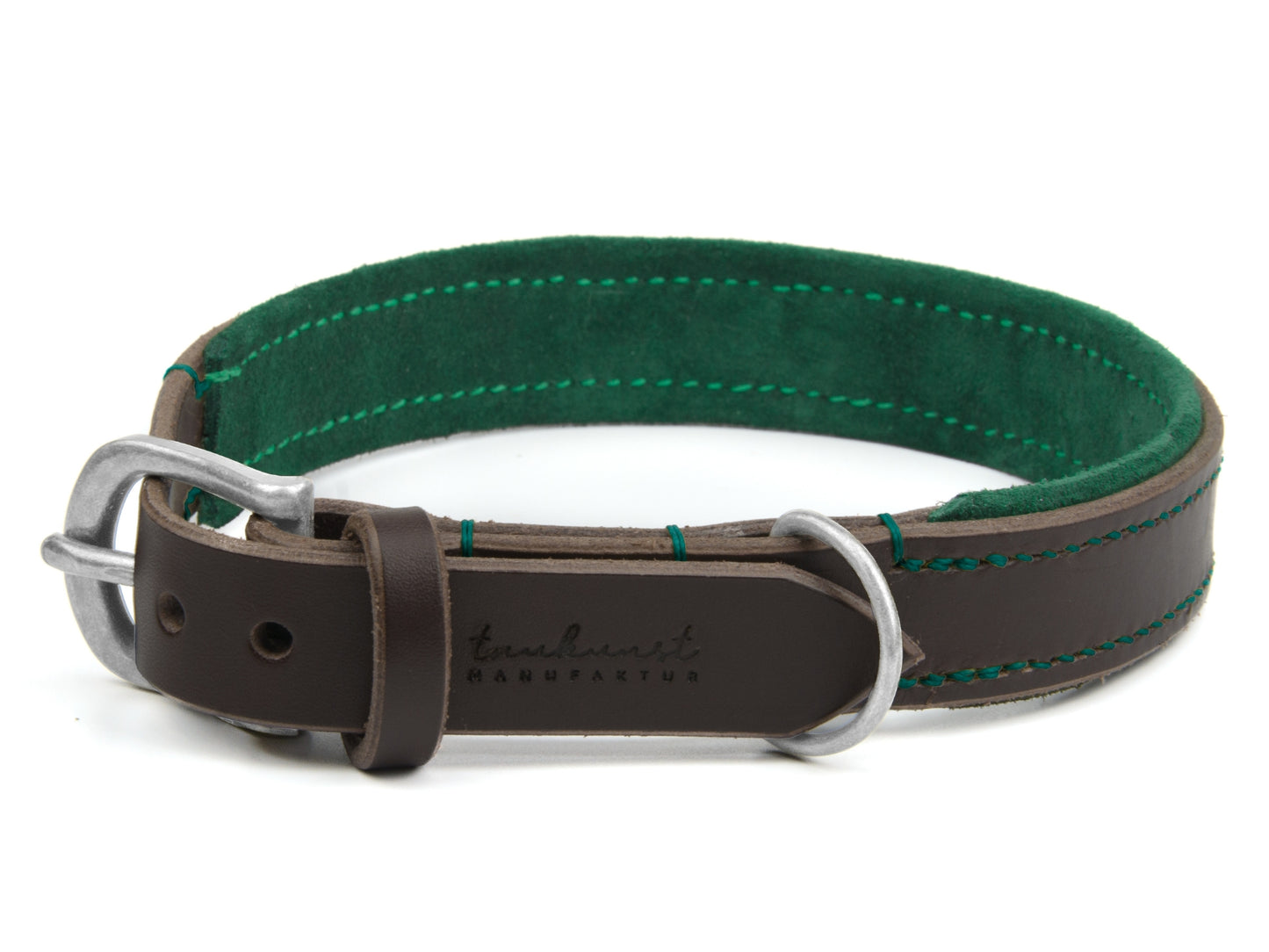 Lederhalsband 'Wildfang' Dunkelbraun Lederhalsband 'Wildfang' Dunkelbraun