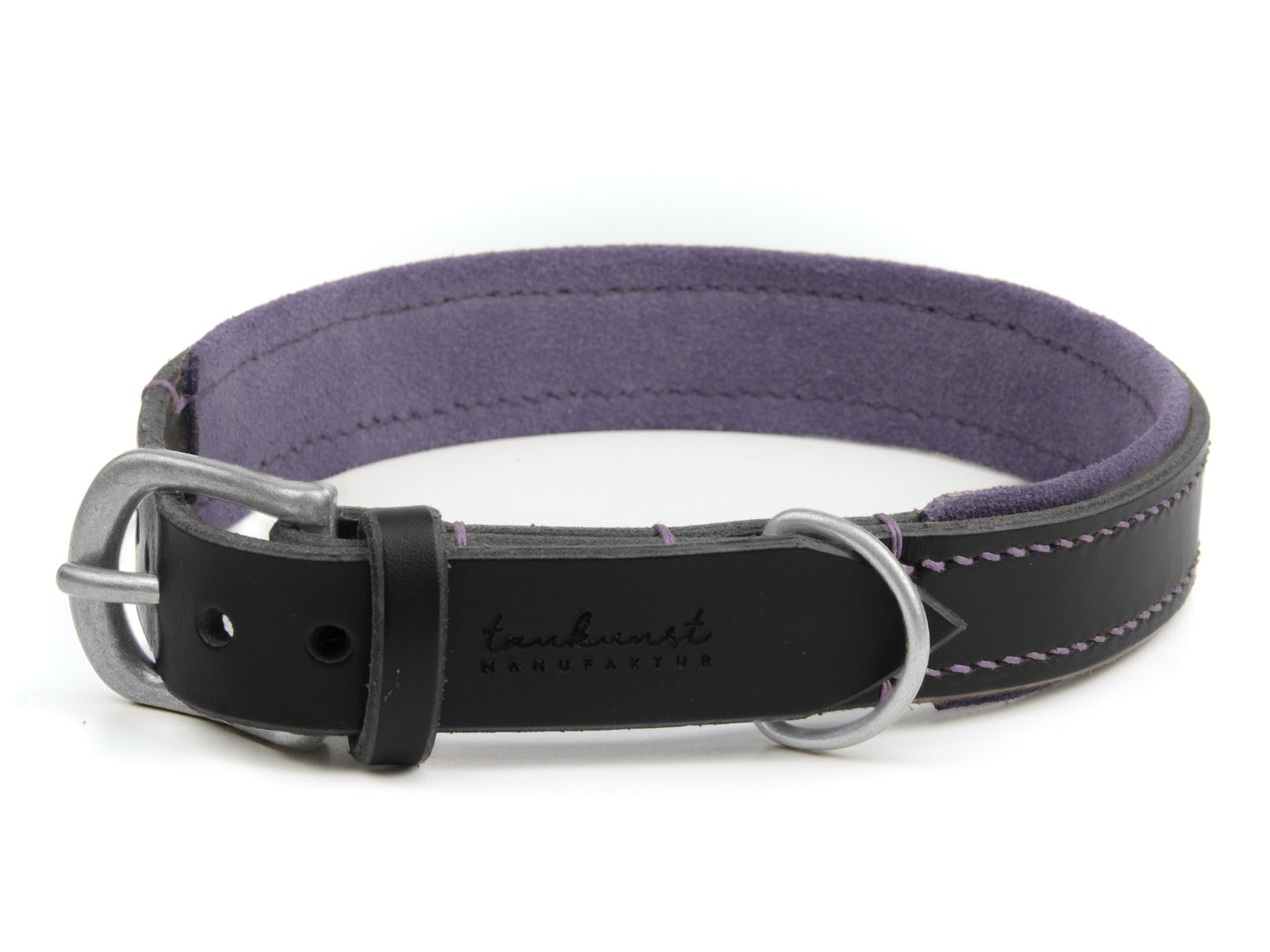 Lederhalsband 'Wildfang' Schwarz Lederhalsband 'Wildfang' Schwarz