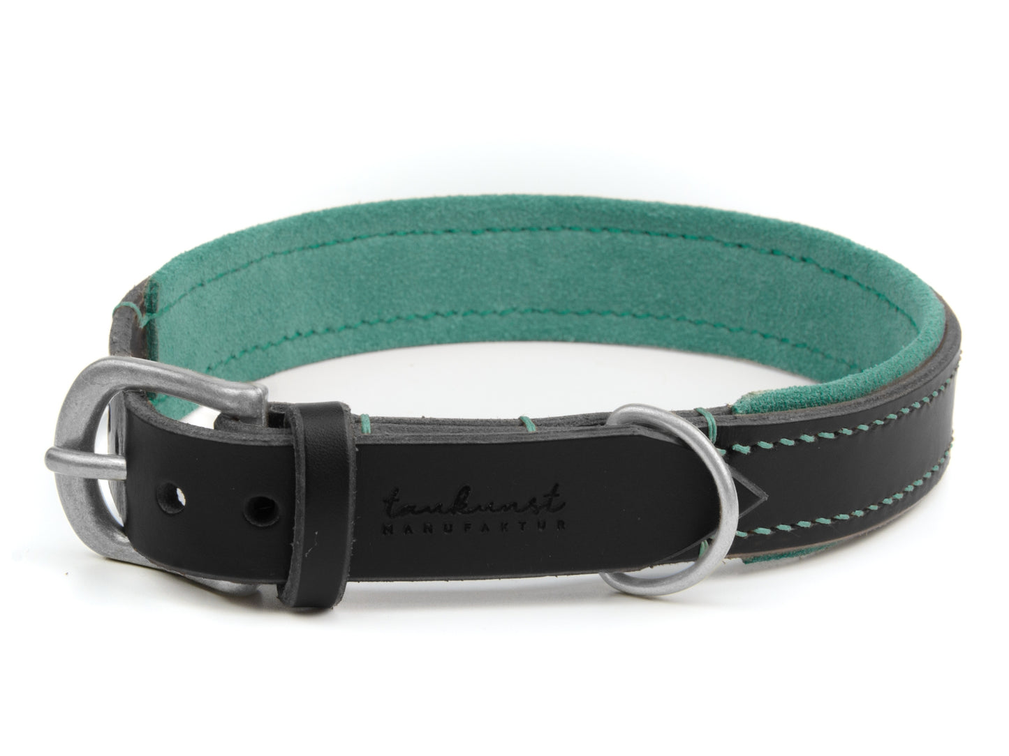 Lederhalsband 'Wildfang' Schwarz Lederhalsband 'Wildfang' Schwarz