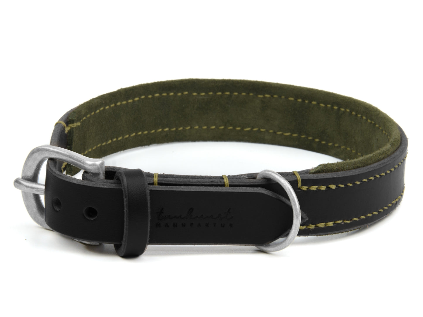 Lederhalsband 'Wildfang' Schwarz Lederhalsband 'Wildfang' Schwarz