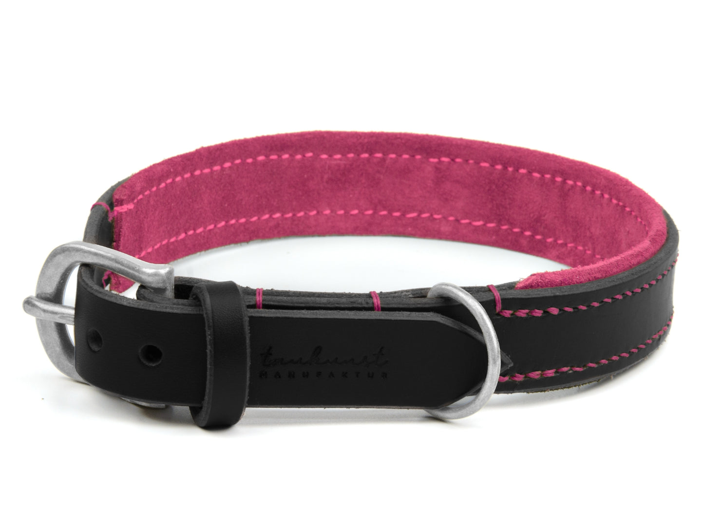 Lederhalsband 'Wildfang' Schwarz Lederhalsband 'Wildfang' Schwarz