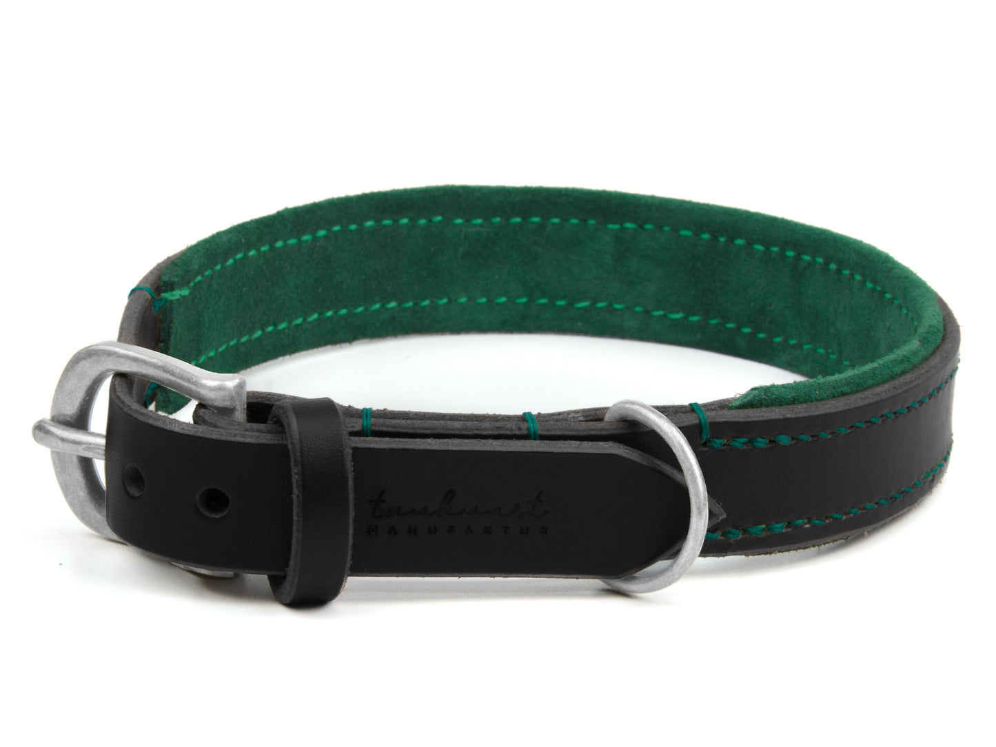 Lederhalsband 'Wildfang' Schwarz Lederhalsband 'Wildfang' Schwarz