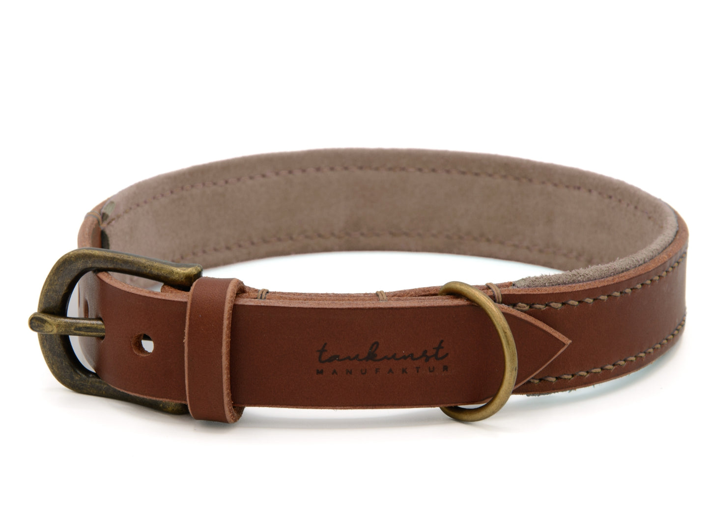 Lederhalsband 'Wildfang' Braun Lederhalsband 'Wildfang' Braun