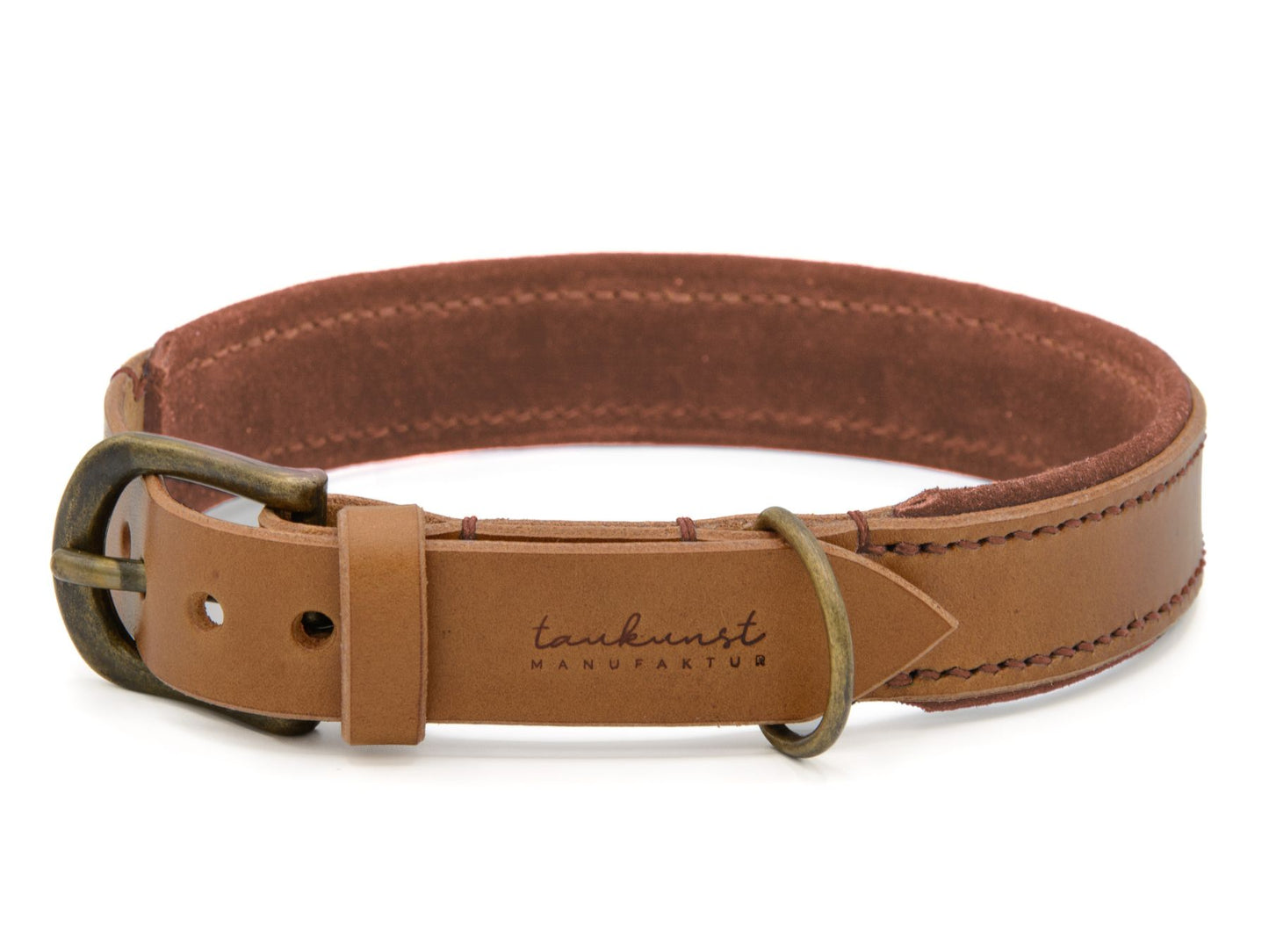 Lederhalsband 'Wildfang' Camel Lederhalsband 'Wildfang' Camel