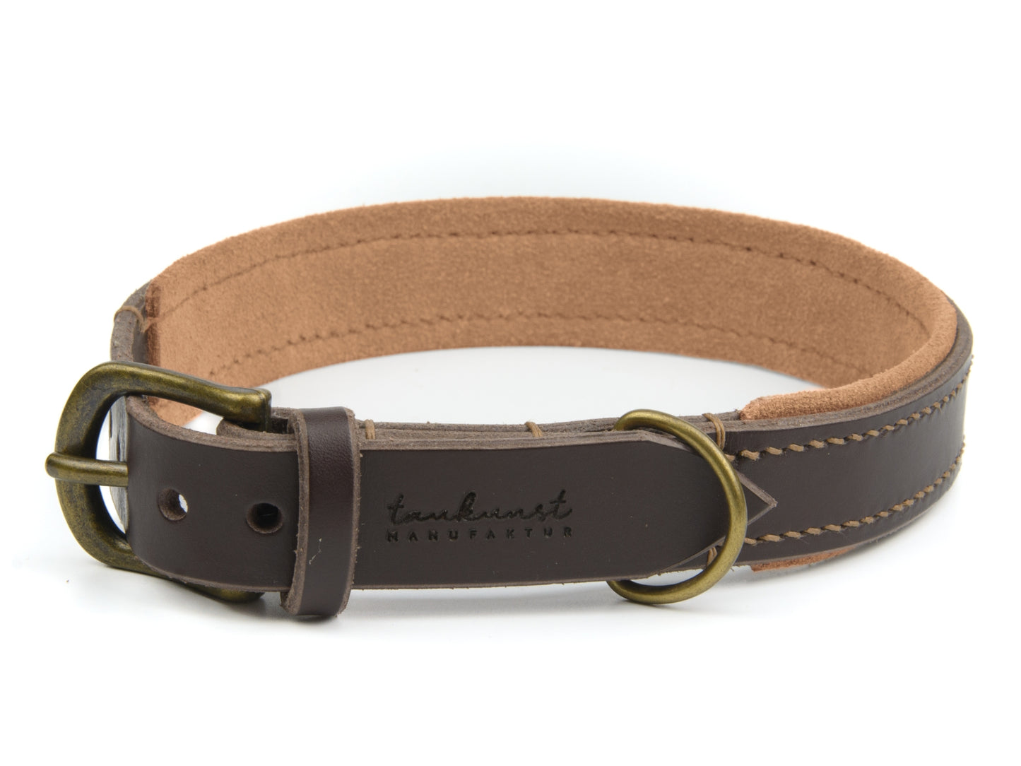 Lederhalsband 'Wildfang' Dunkelbraun Lederhalsband 'Wildfang' Dunkelbraun