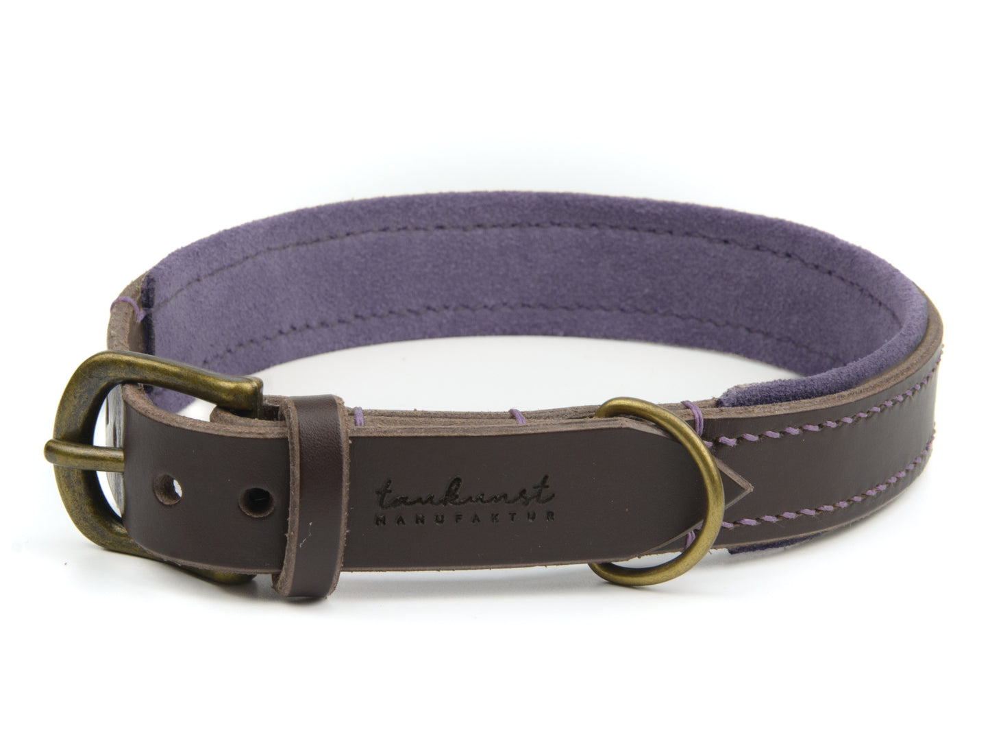 Lederhalsband 'Wildfang' Dunkelbraun Lederhalsband 'Wildfang' Dunkelbraun