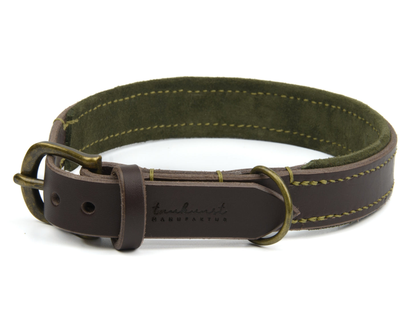 Lederhalsband 'Wildfang' Dunkelbraun Lederhalsband 'Wildfang' Dunkelbraun