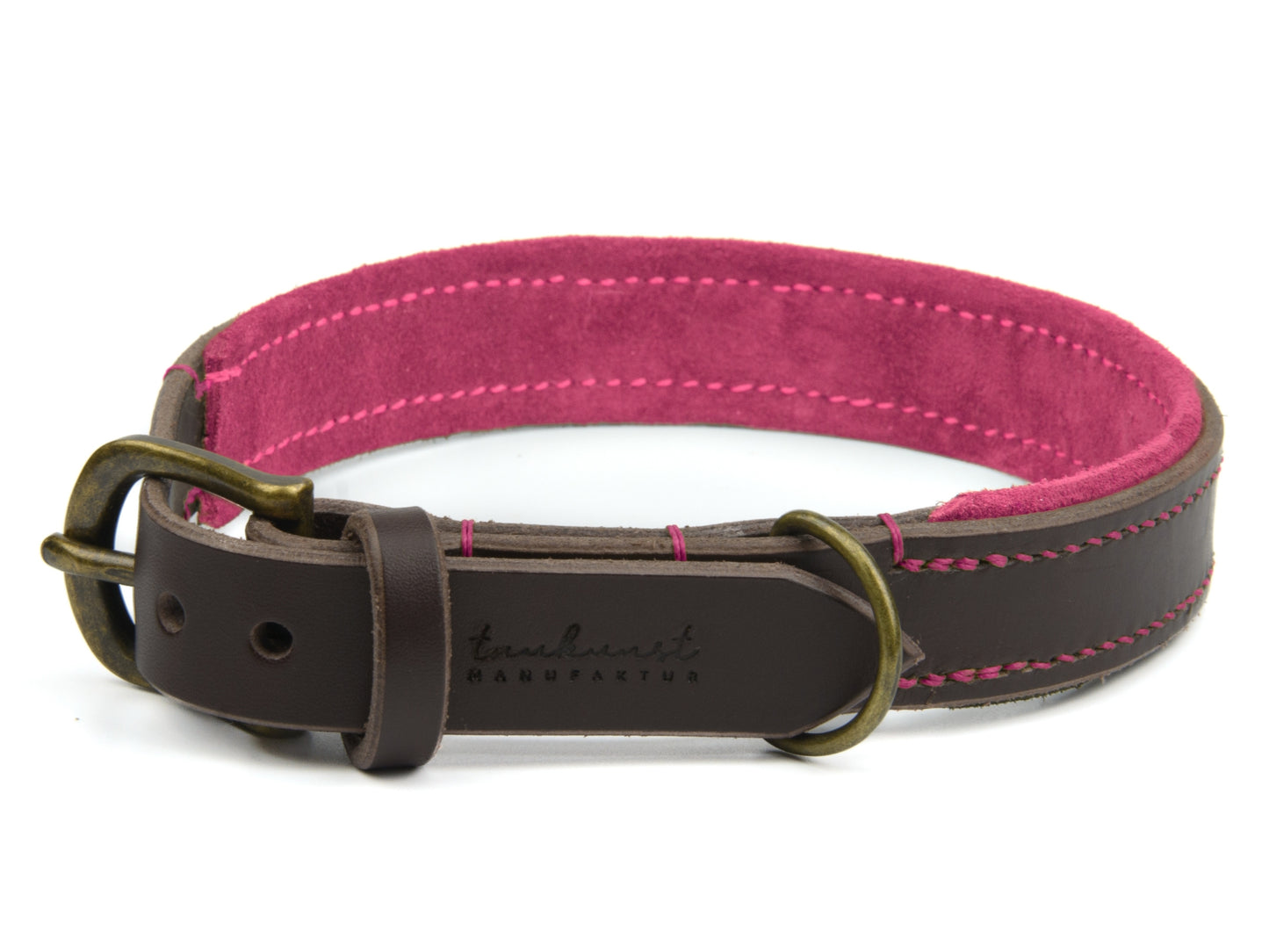 Lederhalsband 'Wildfang' Dunkelbraun Lederhalsband 'Wildfang' Dunkelbraun