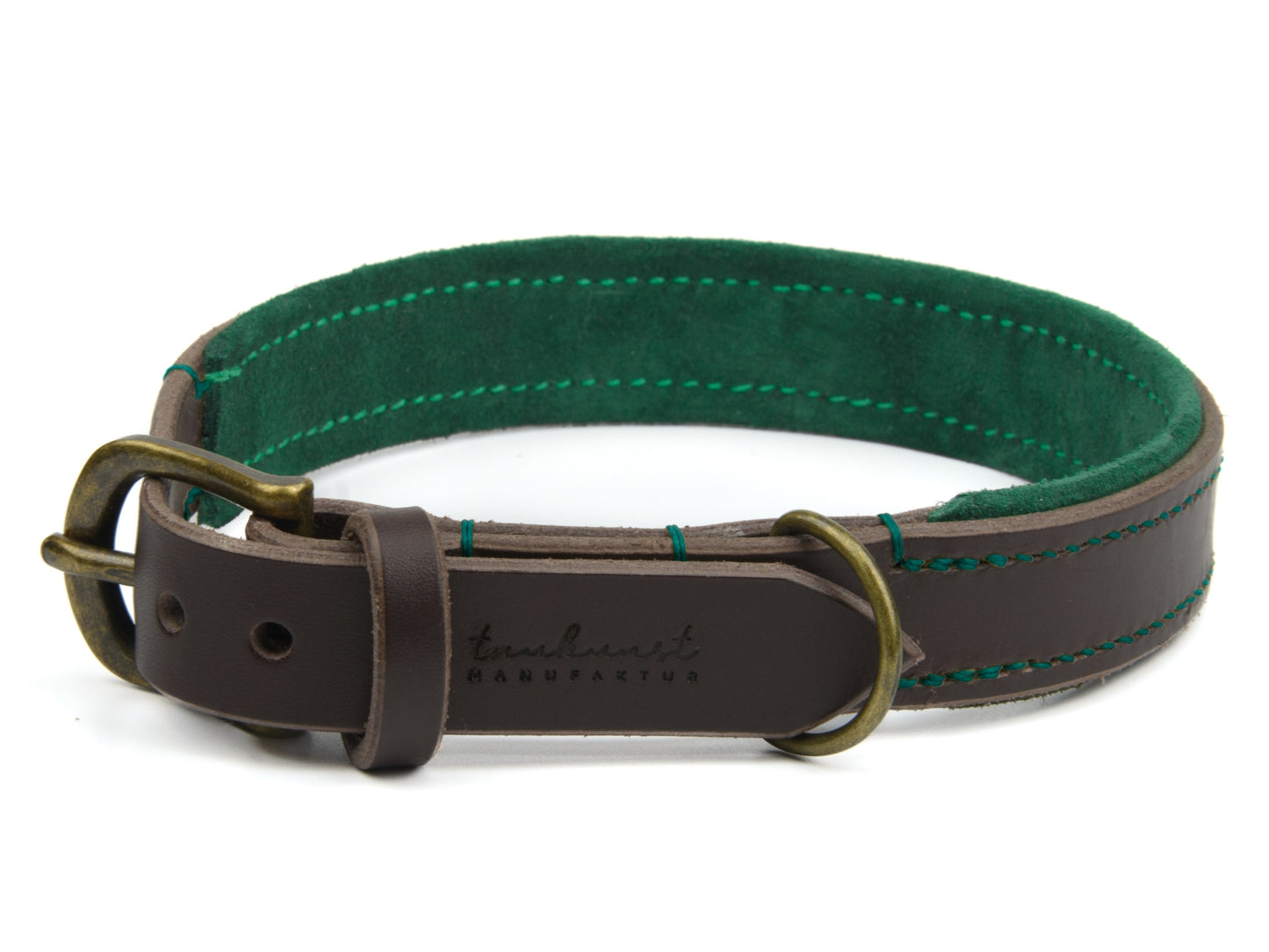Lederhalsband 'Wildfang' Dunkelbraun Lederhalsband 'Wildfang' Dunkelbraun