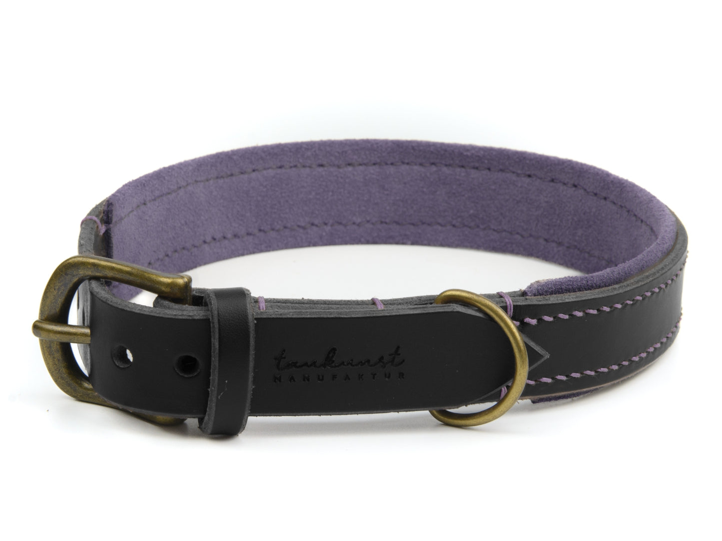 Lederhalsband 'Wildfang' Schwarz Lederhalsband 'Wildfang' Schwarz