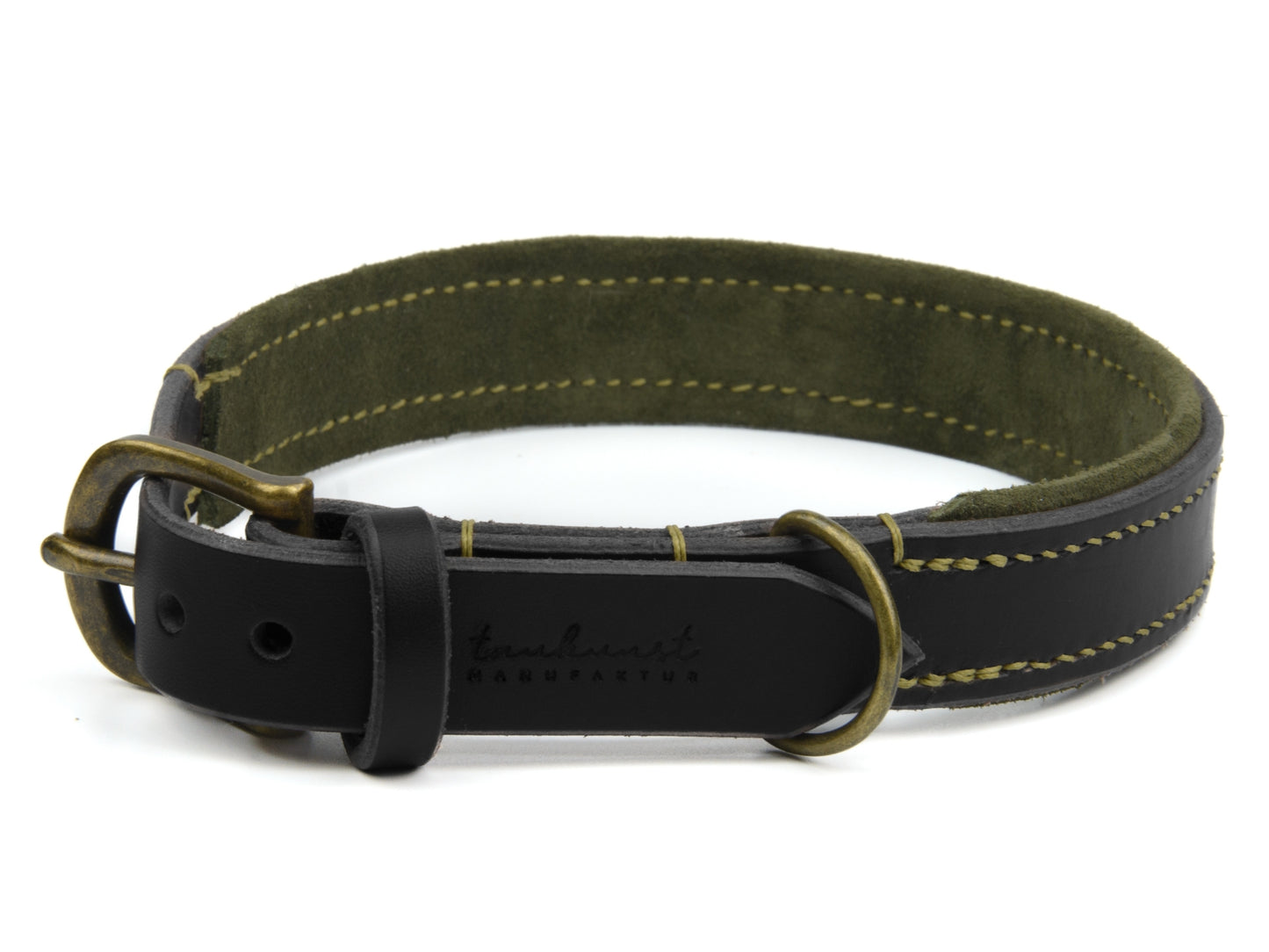 Lederhalsband 'Wildfang' Schwarz Lederhalsband 'Wildfang' Schwarz