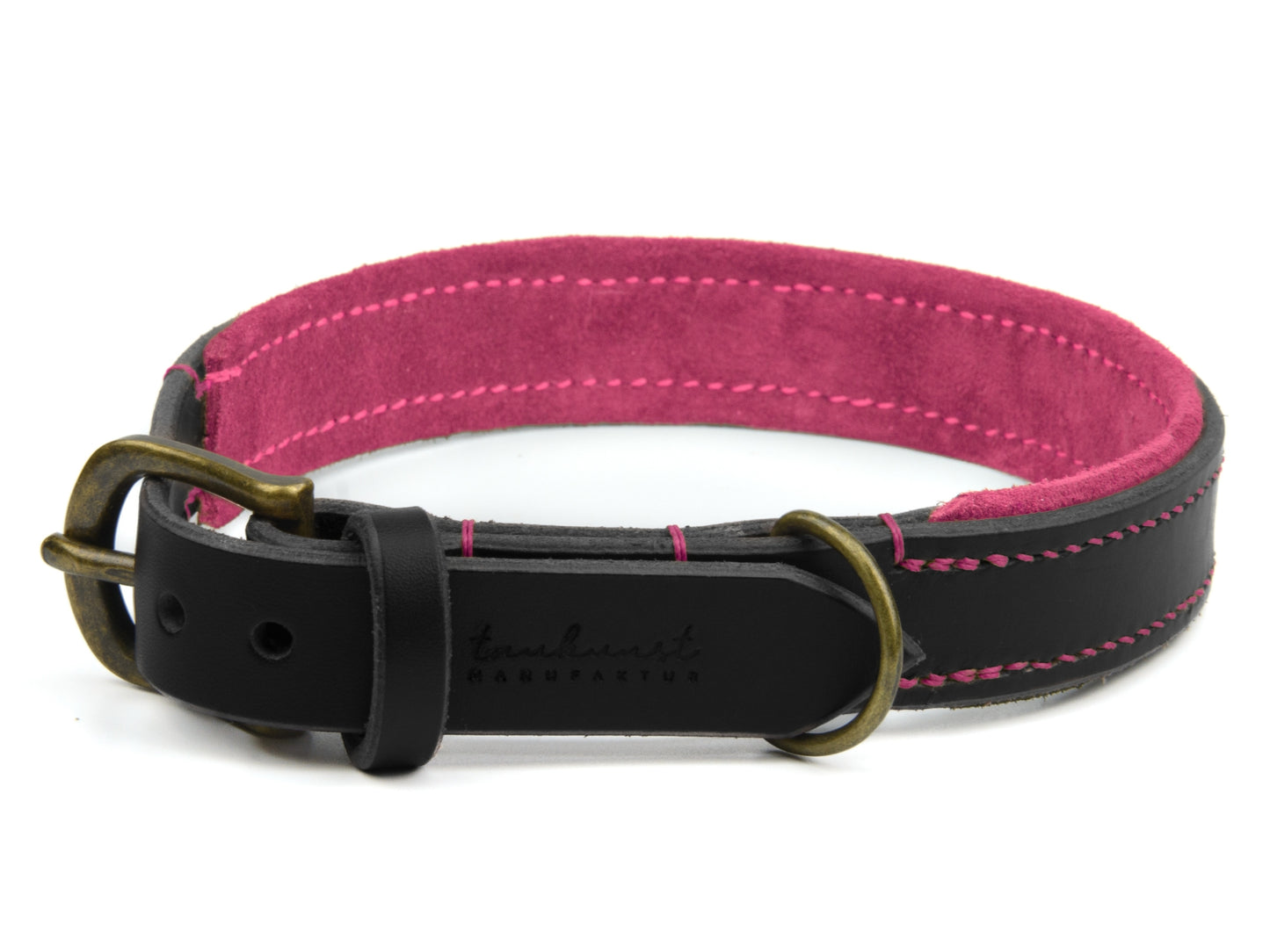 Lederhalsband 'Wildfang' Schwarz Lederhalsband 'Wildfang' Schwarz