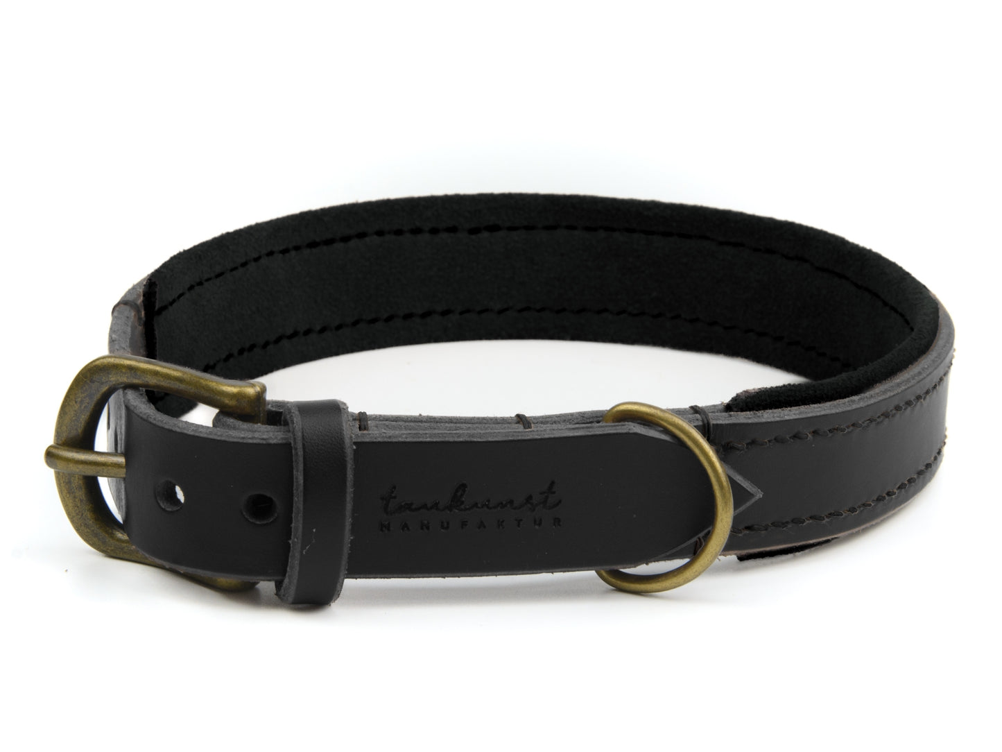 Lederhalsband 'Wildfang' Schwarz Lederhalsband 'Wildfang' Schwarz