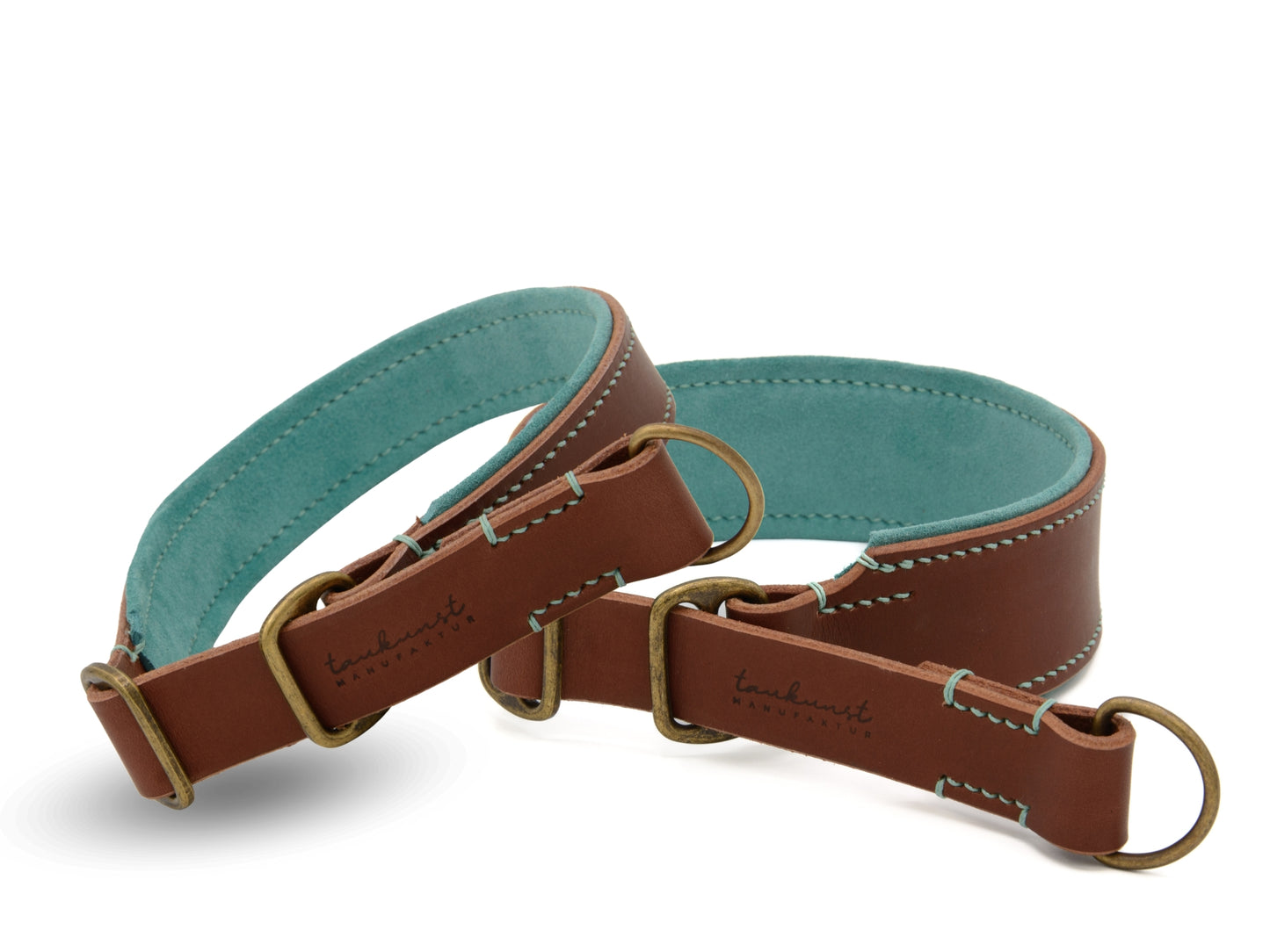 Zugstopp Lederhalsband 'Wildfang' Braun Zugstopp Lederhalsband 'Wildfang' Braun